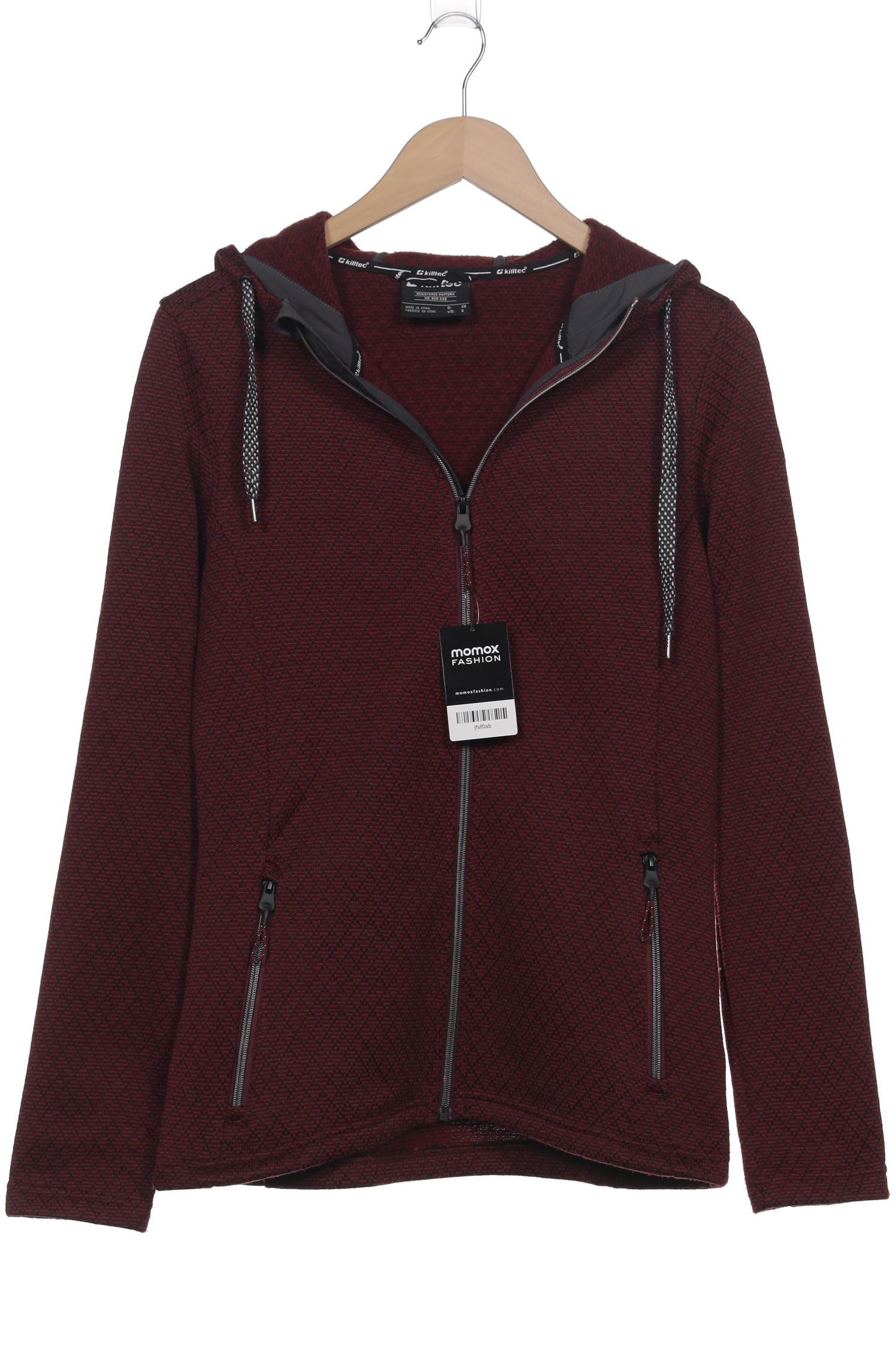 

killtec Damen Kapuzenpullover, bordeaux, Gr. 38