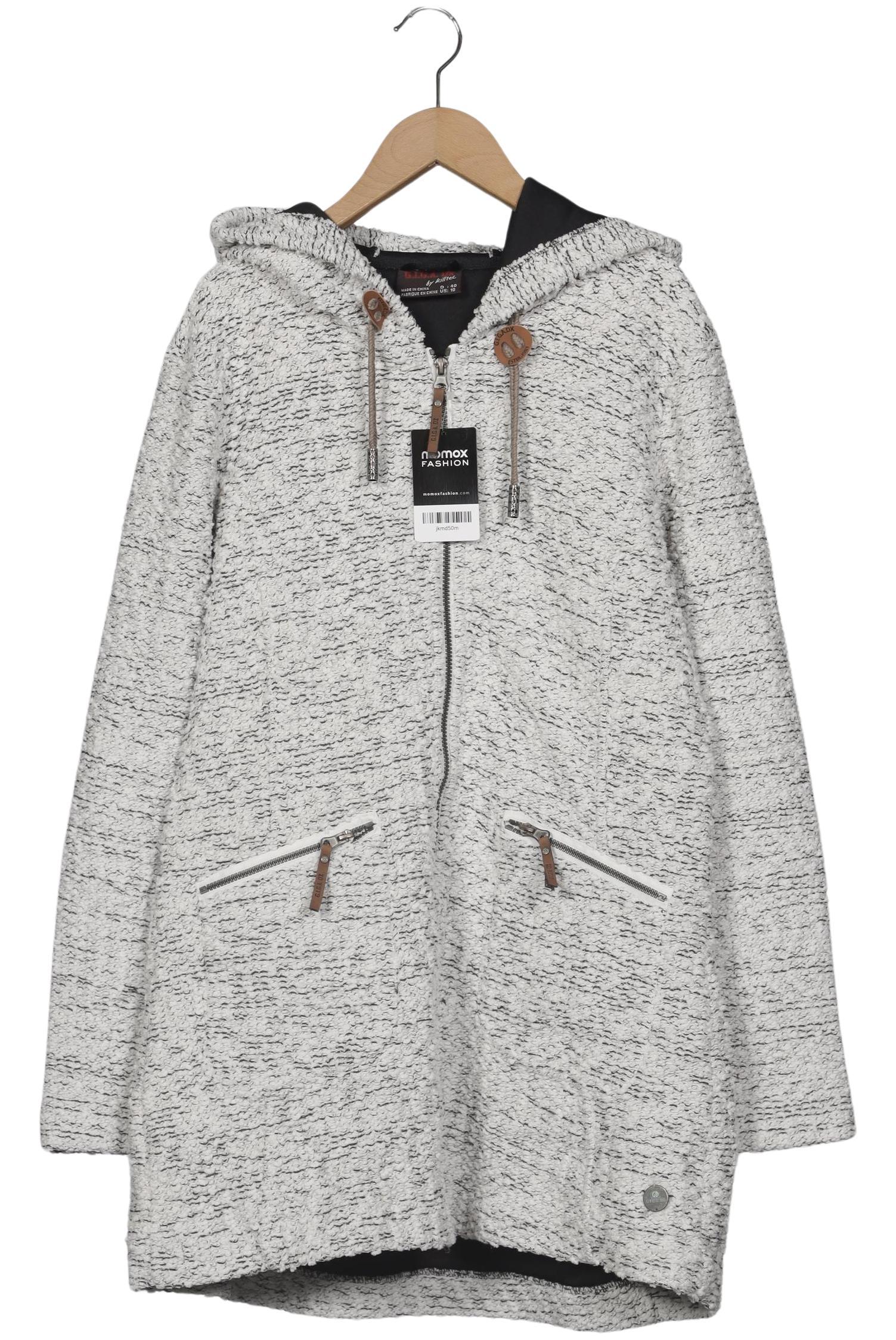 

killtec Damen Kapuzenpullover, grau, Gr. 40