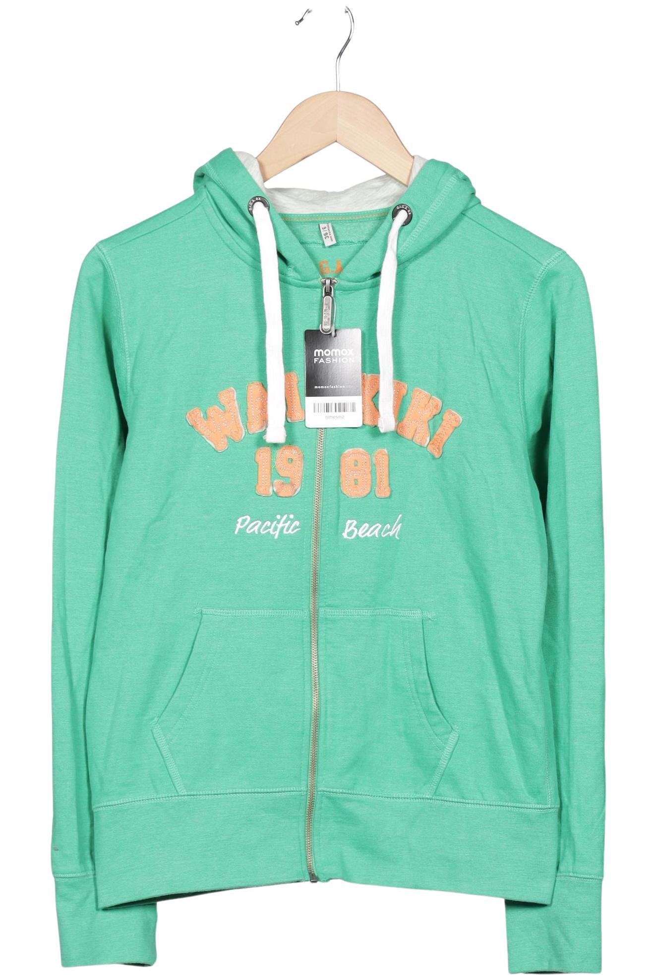 

killtec Damen Kapuzenpullover, hellgrün, Gr. 36