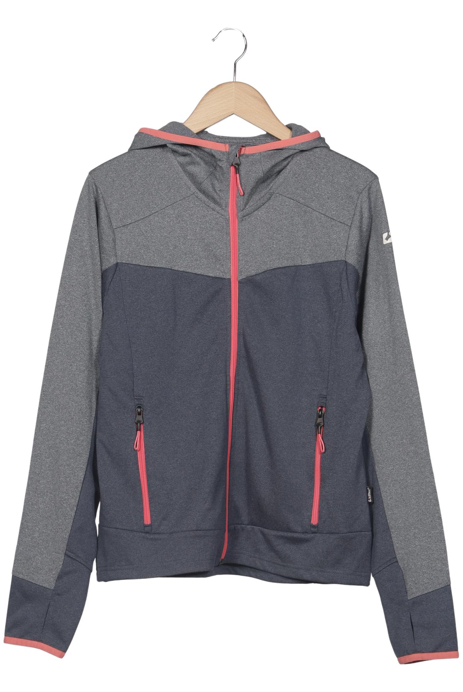 

killtec Damen Kapuzenpullover, grau, Gr. 44