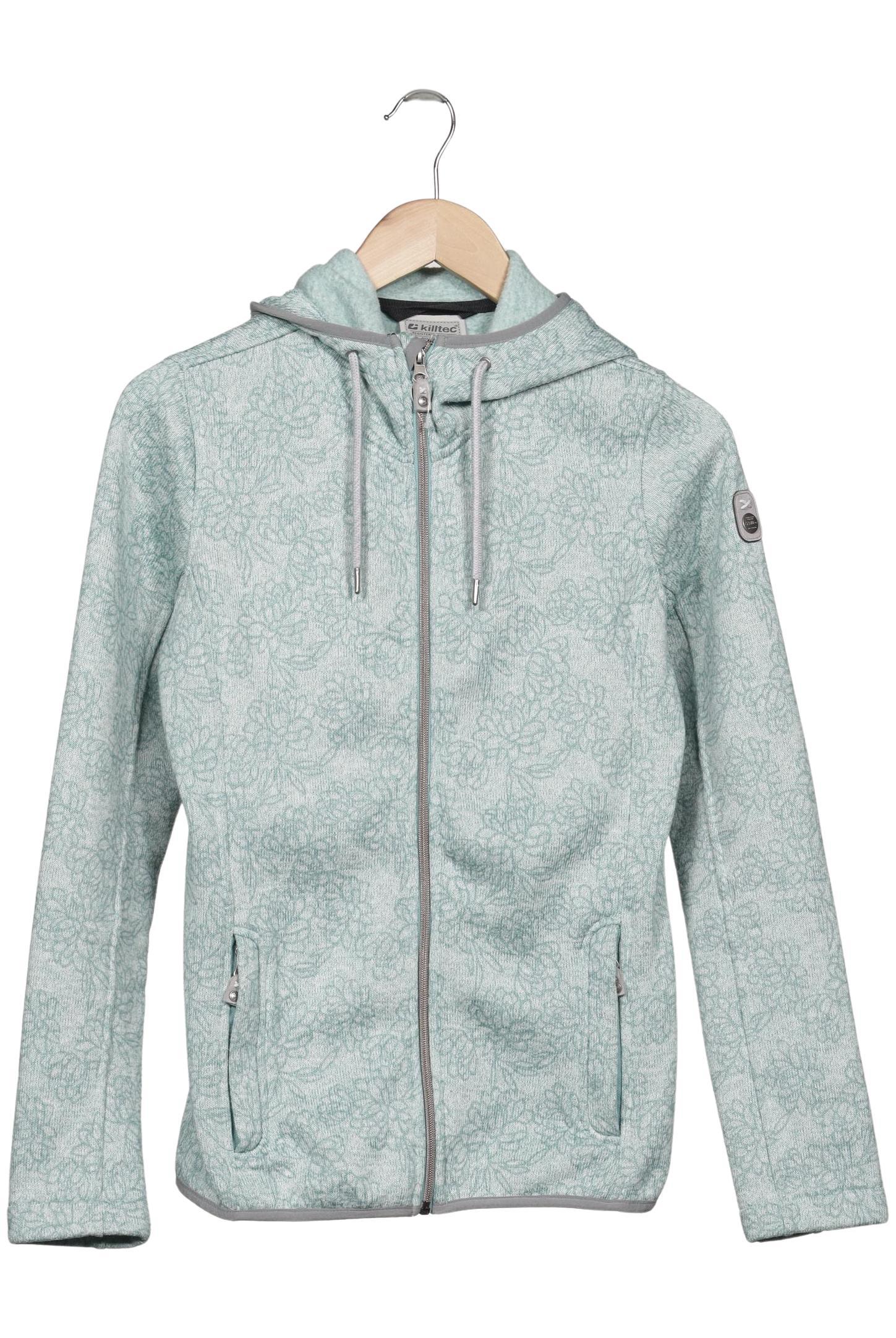 

killtec Damen Kapuzenpullover, türkis, Gr. 38
