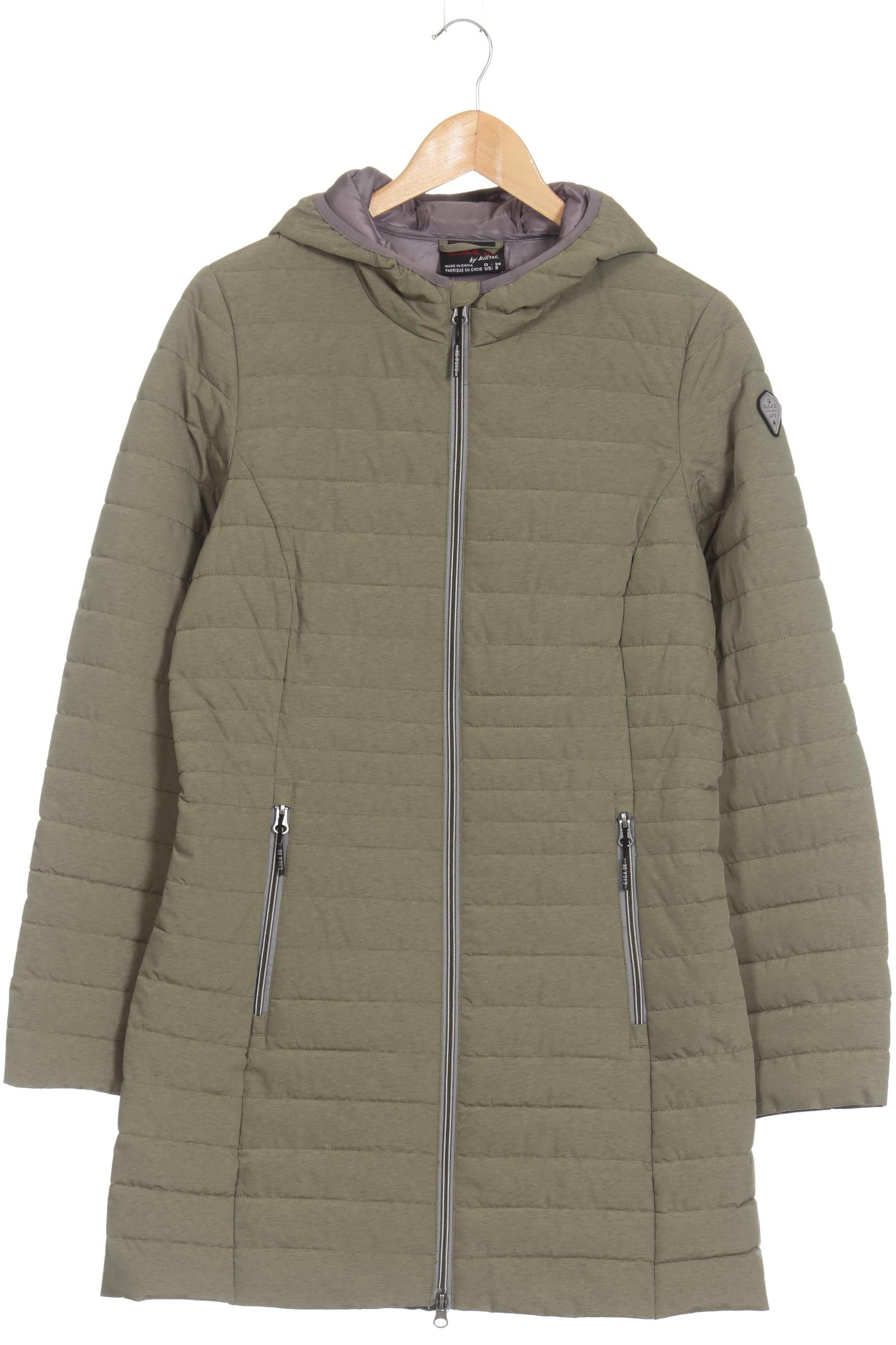 

killtec Damen Mantel, grün, Gr. 38