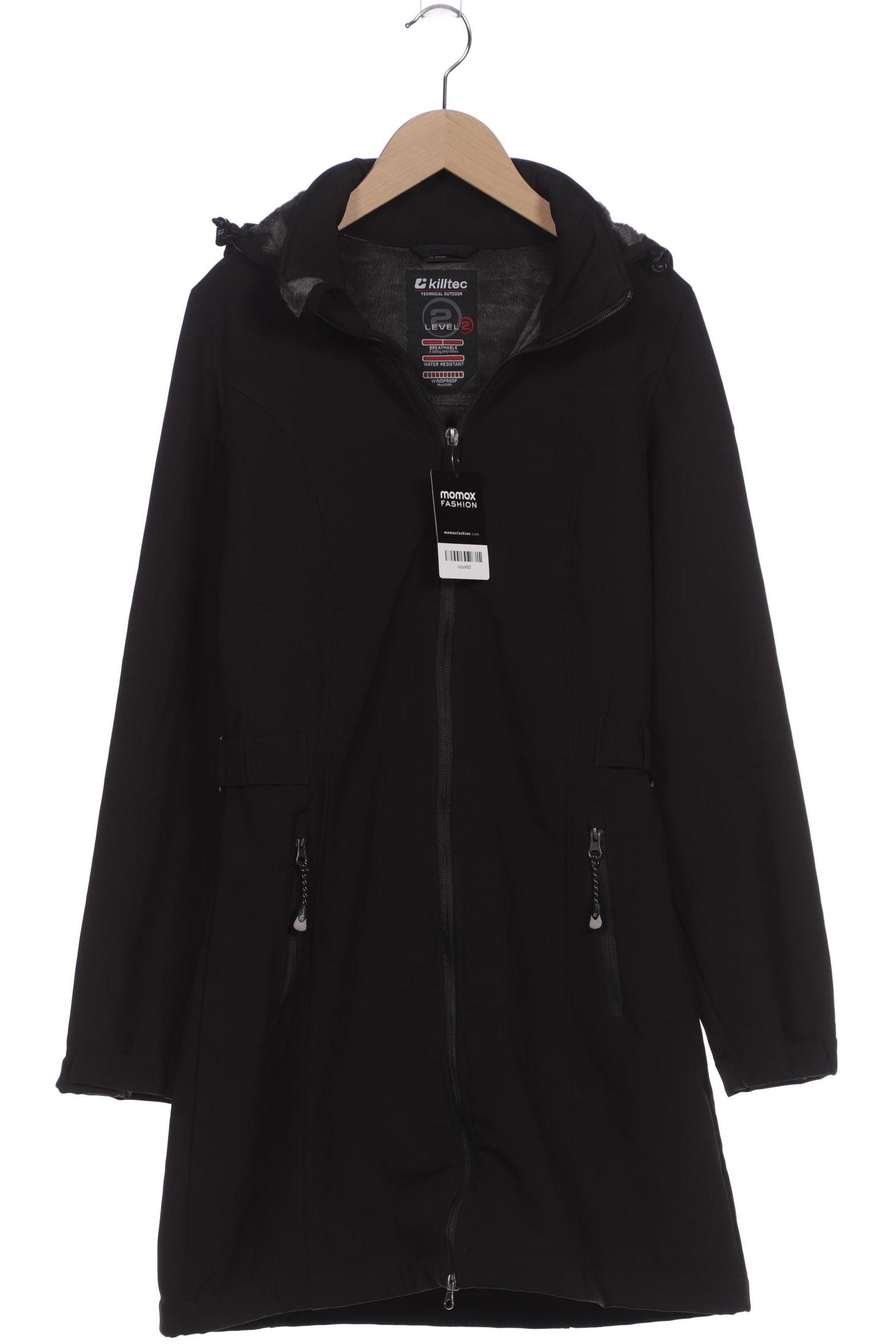 

killtec Damen Mantel, schwarz, Gr. 36