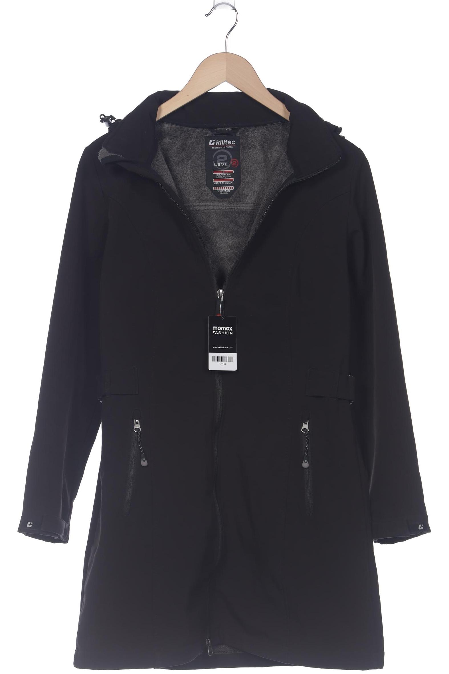

killtec Damen Mantel, schwarz, Gr. 38