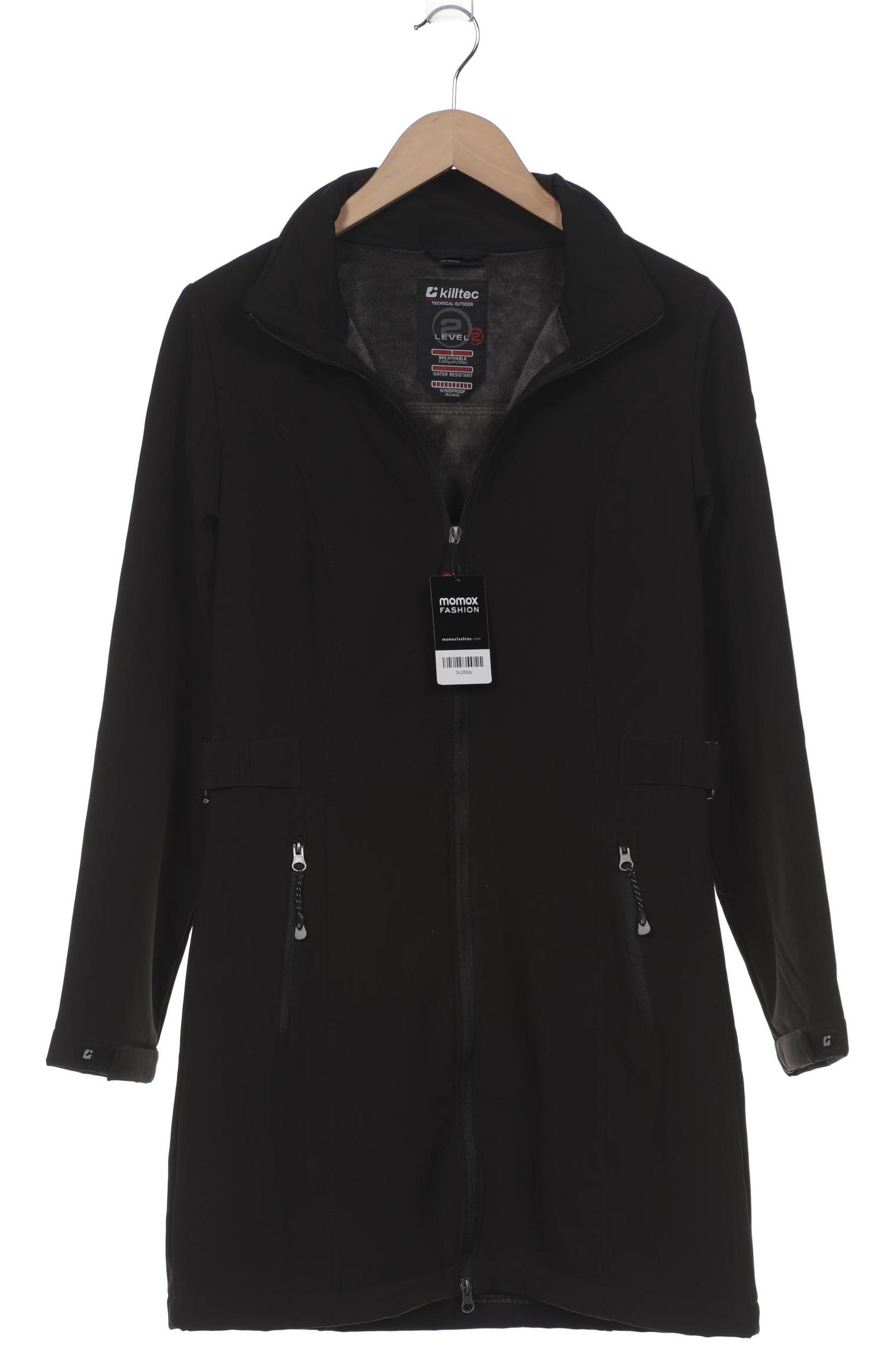 

killtec Damen Mantel, schwarz, Gr. 36