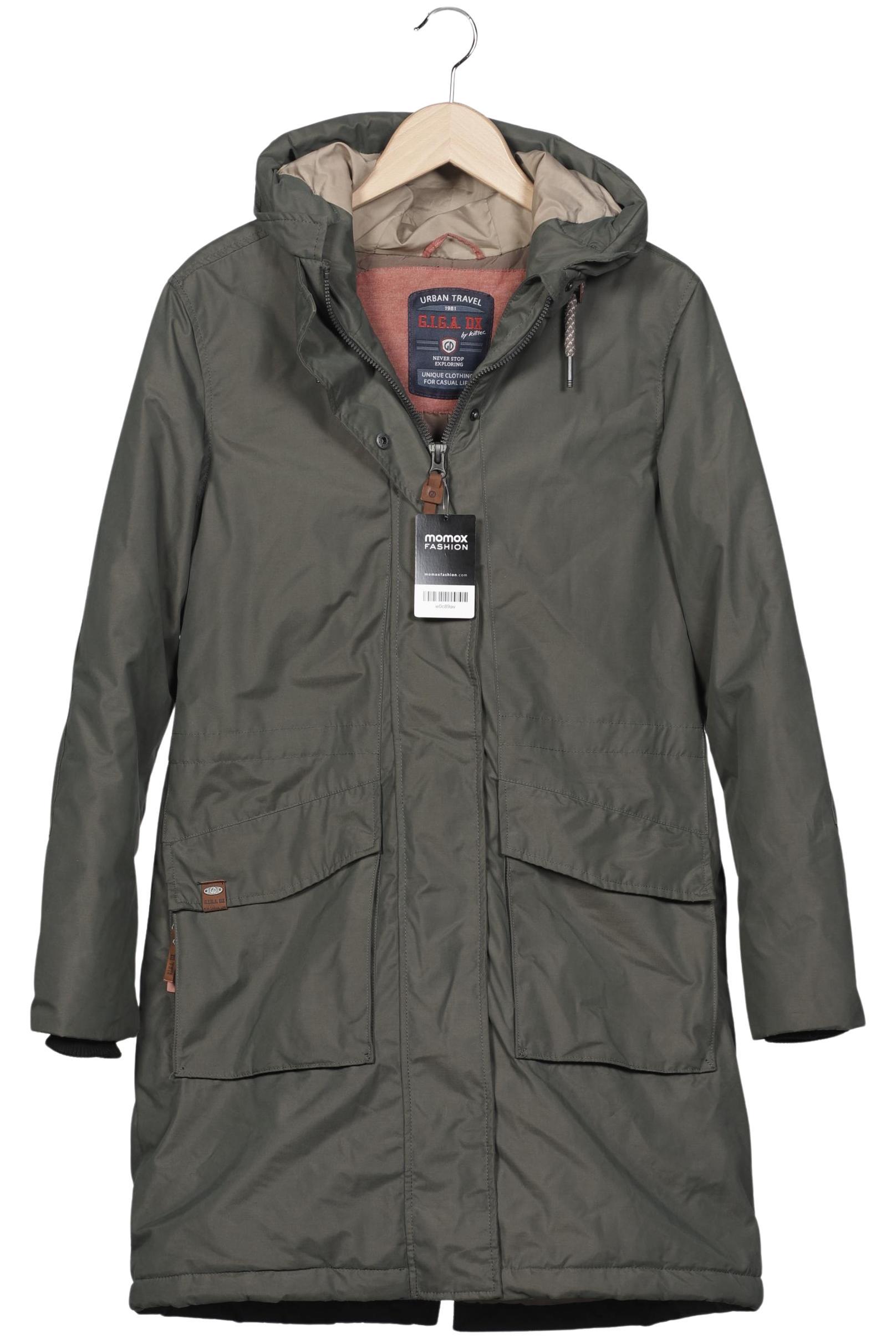 

killtec Damen Mantel, grün, Gr. 38