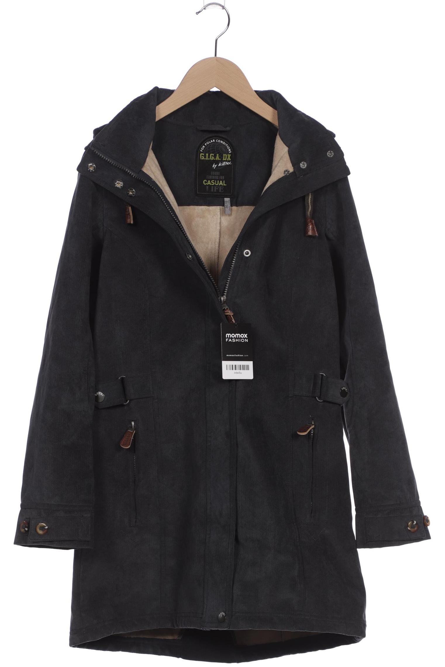 

killtec Damen Mantel, grau, Gr. 36