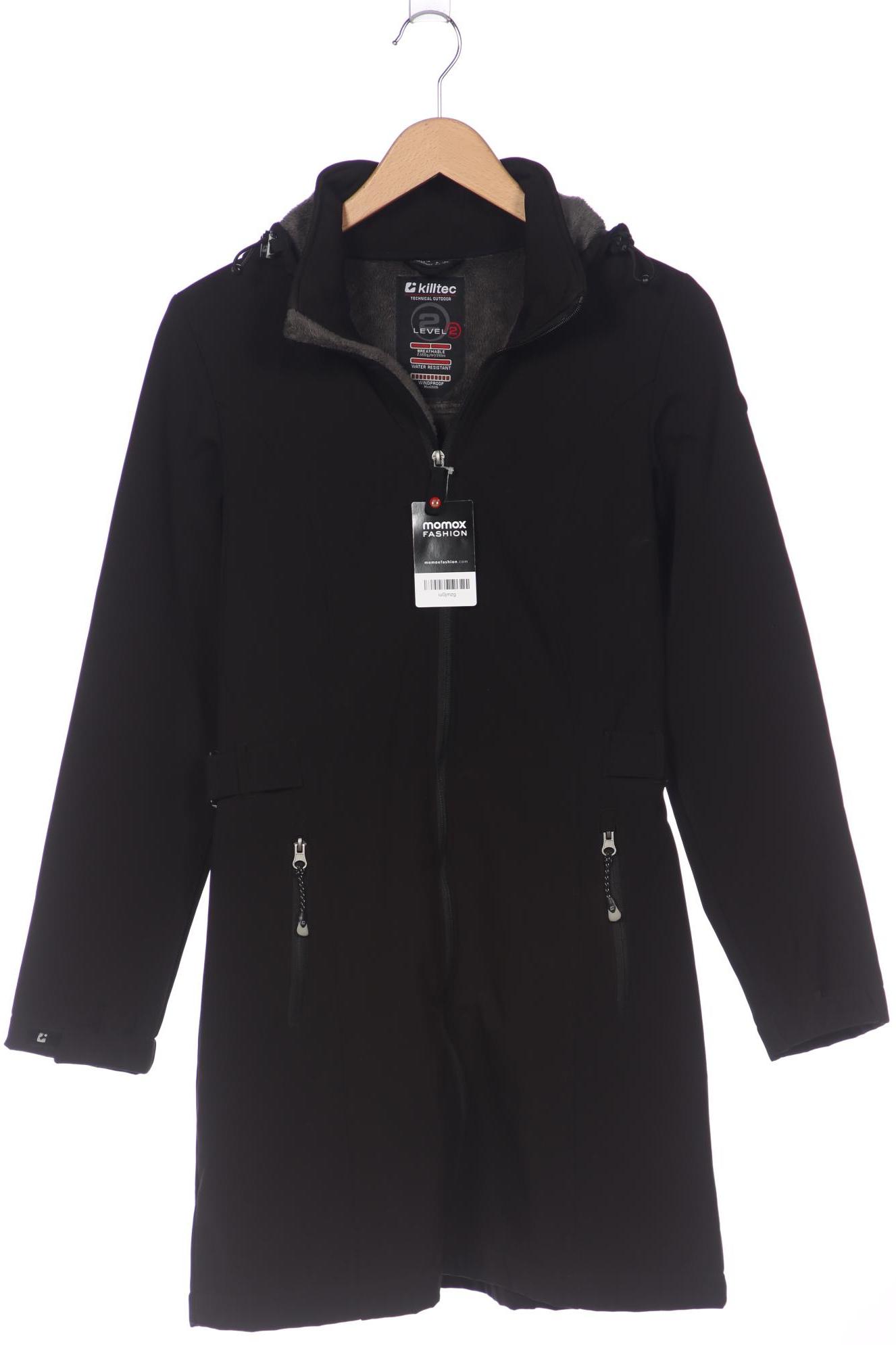 

killtec Damen Mantel, schwarz, Gr. 38