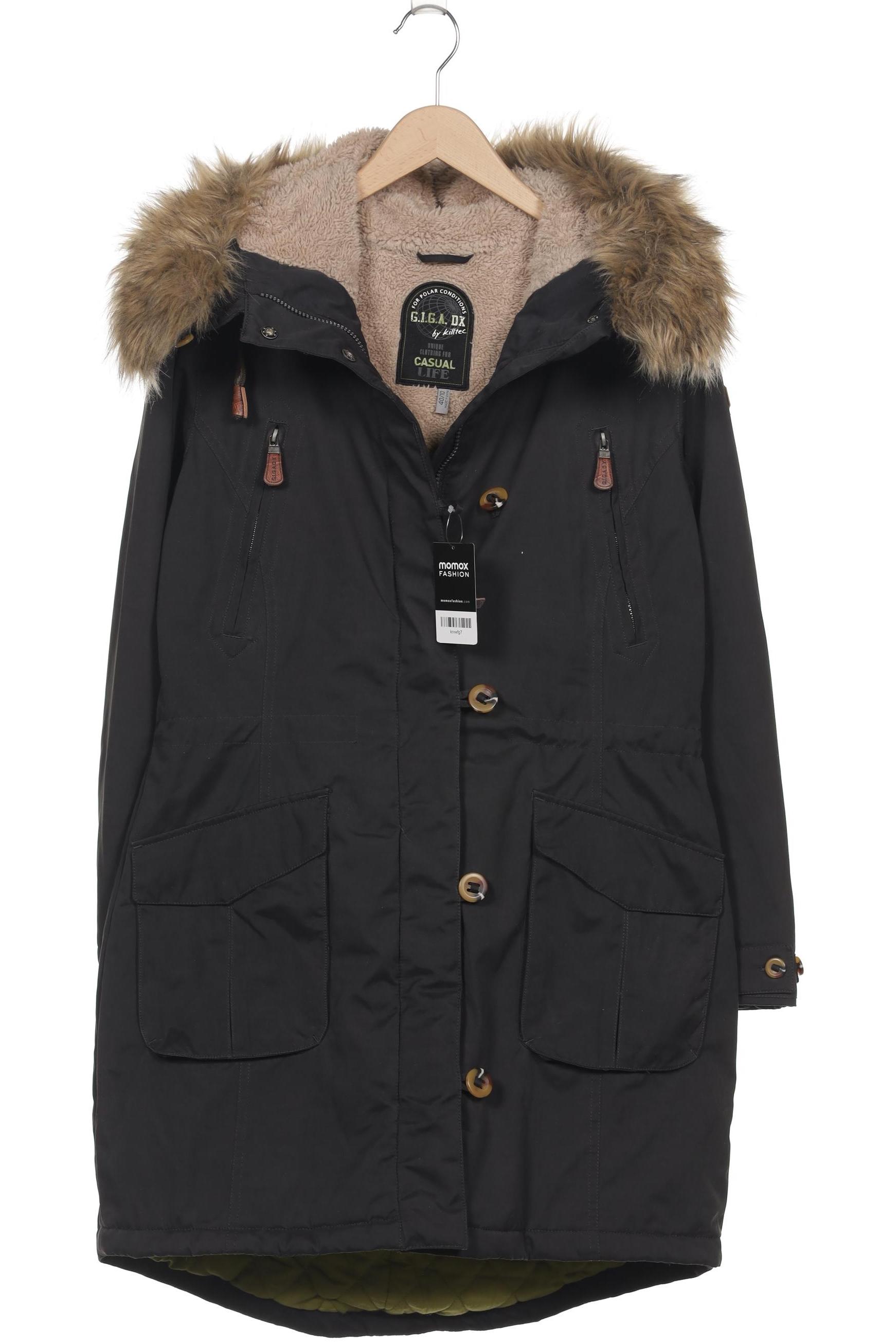 

killtec Damen Mantel, schwarz, Gr. 40