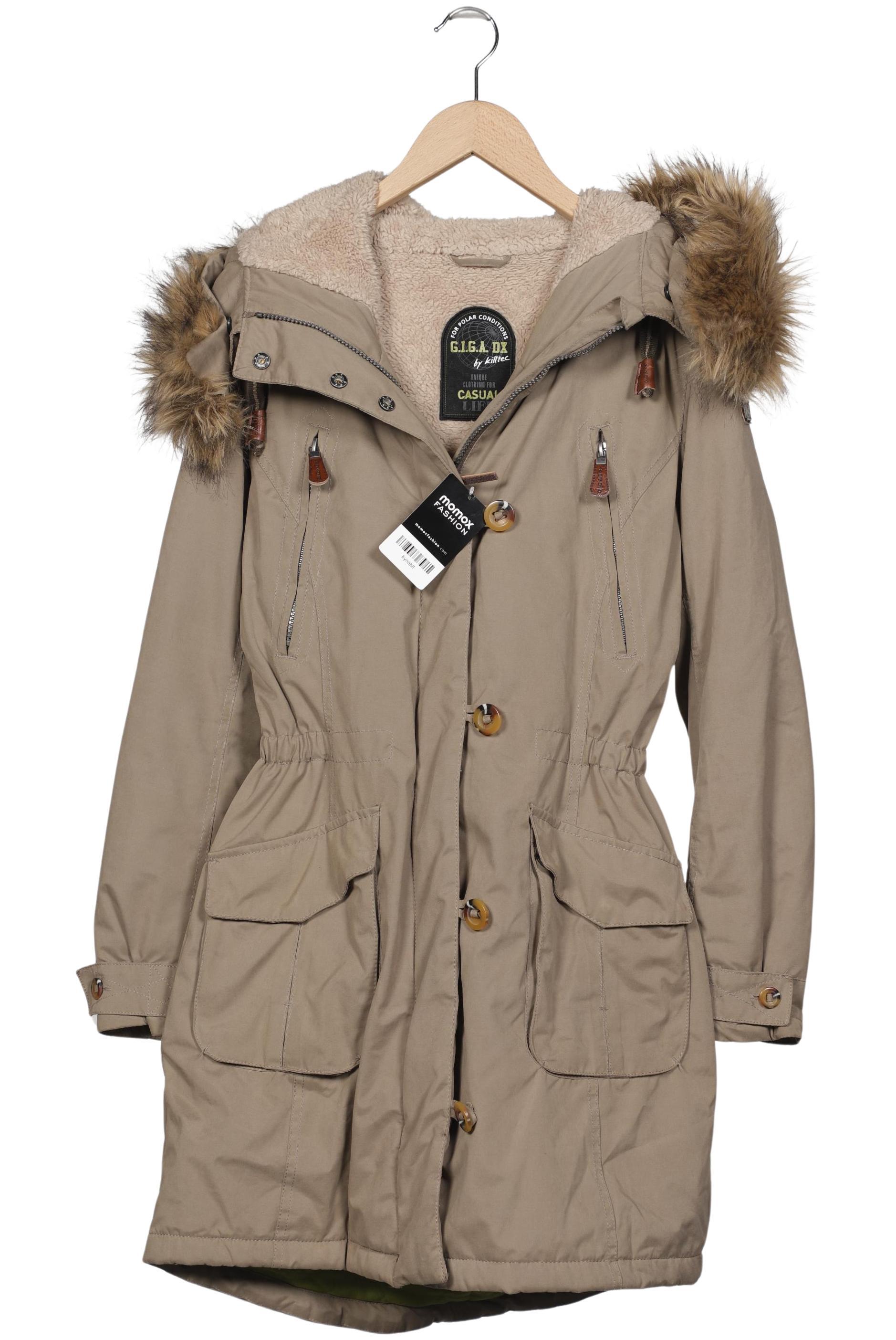 

killtec Damen Mantel, beige, Gr. 36