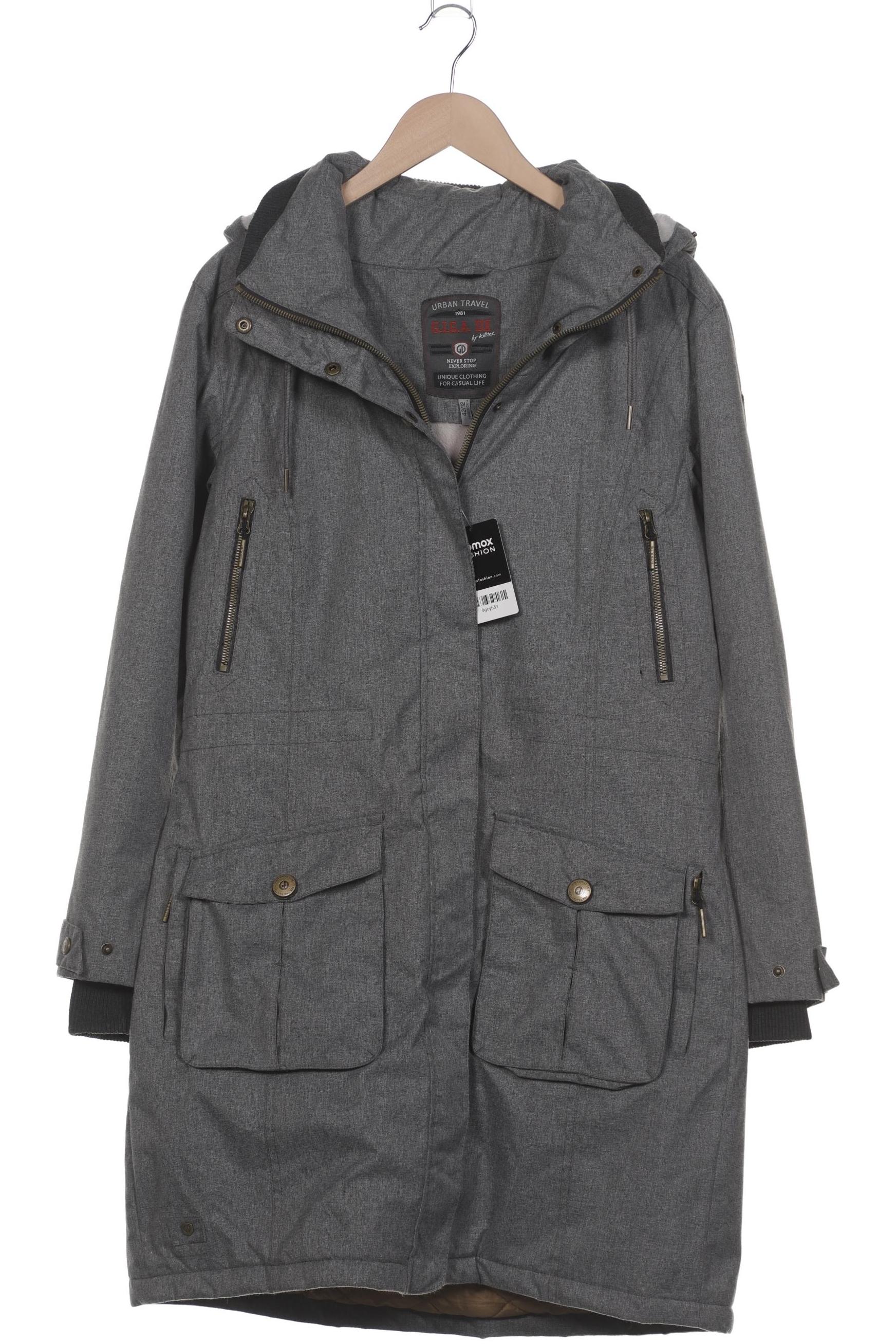 

killtec Damen Mantel, grau, Gr. 42