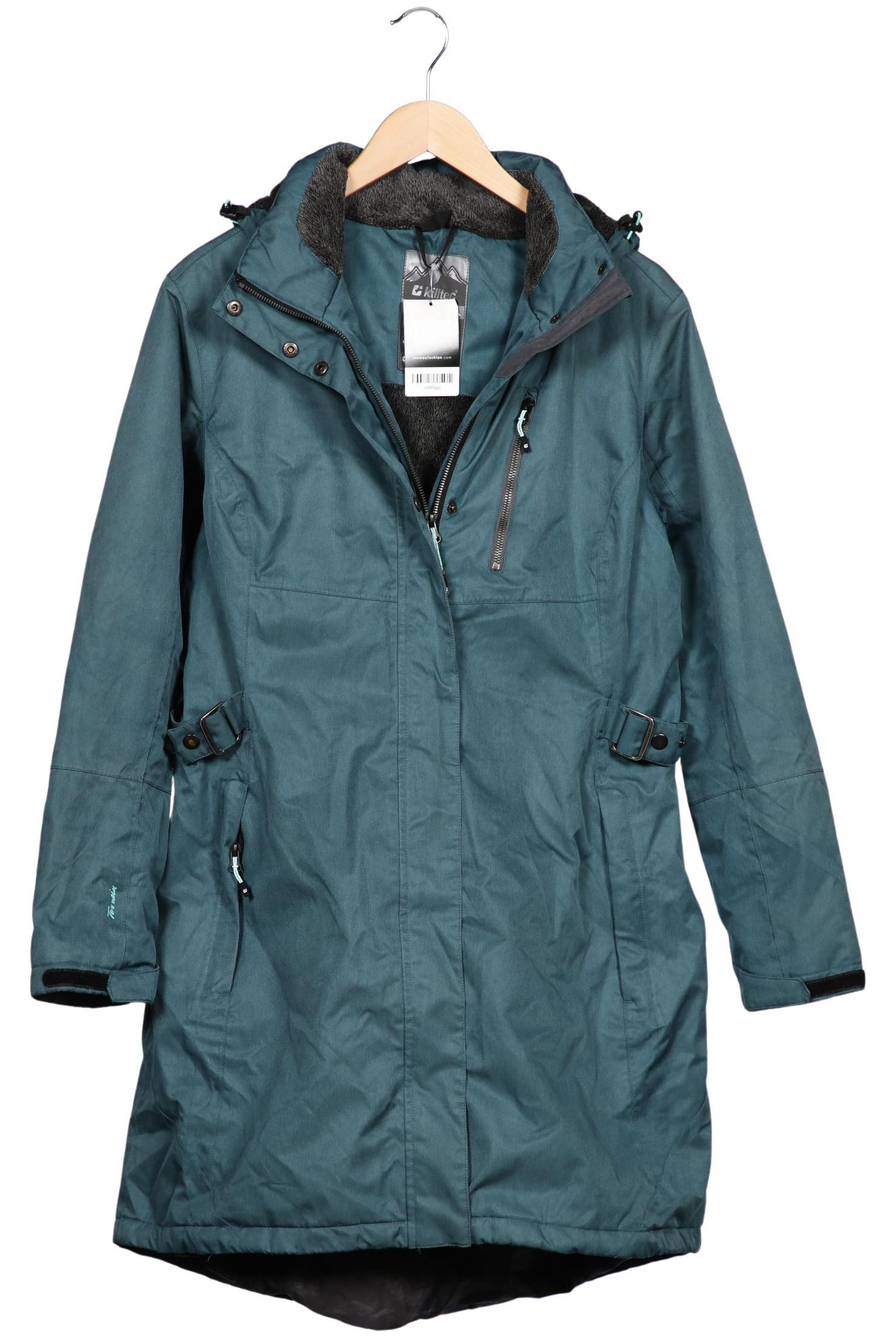 

killtec Damen Mantel, türkis, Gr. 44