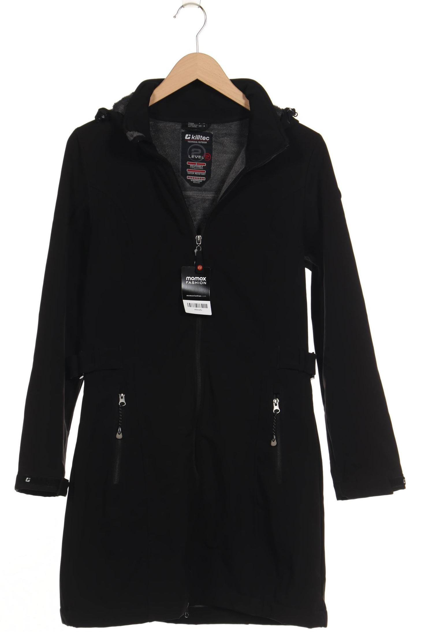 

killtec Damen Mantel, schwarz, Gr. 36