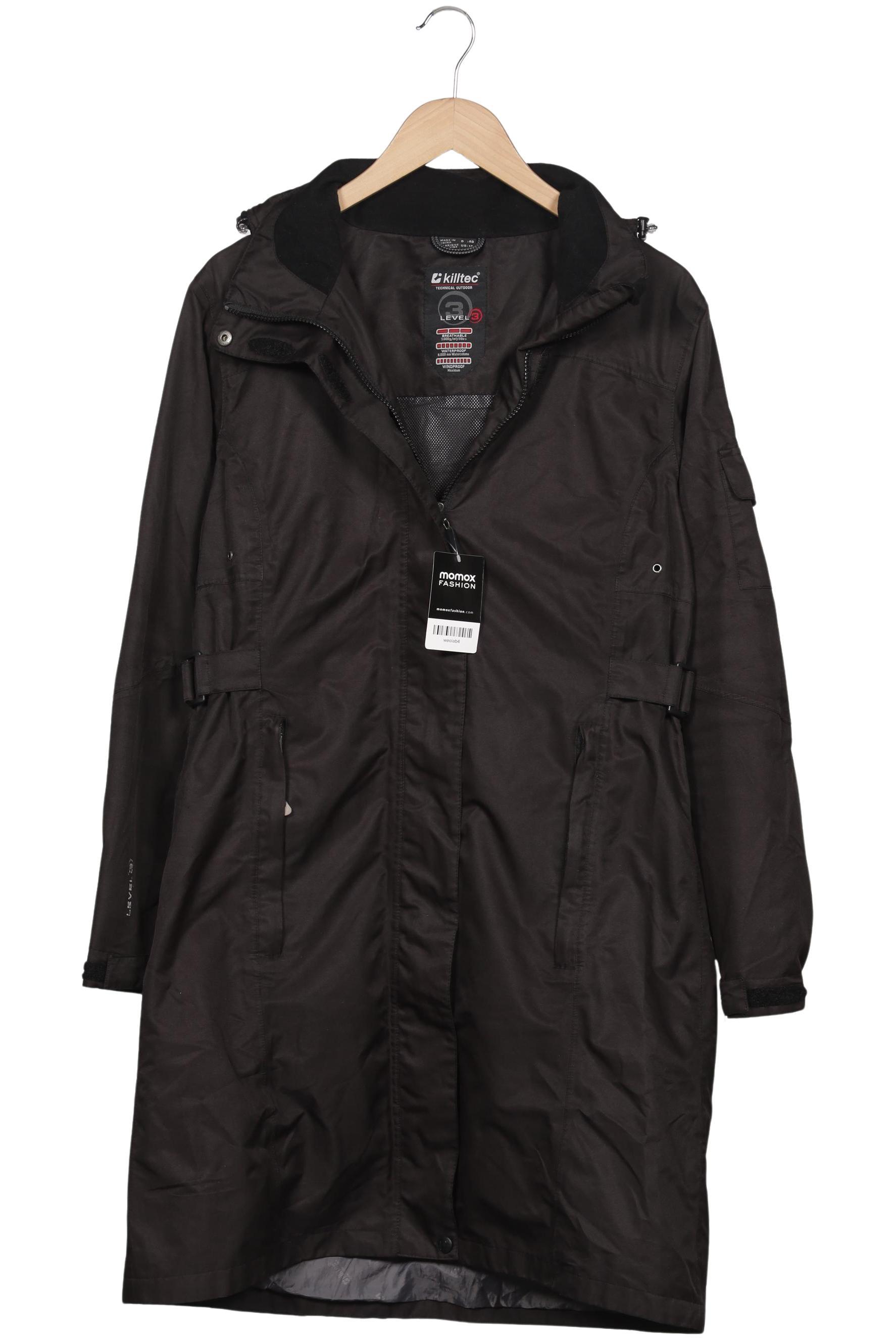 

killtec Damen Mantel, schwarz, Gr. 40