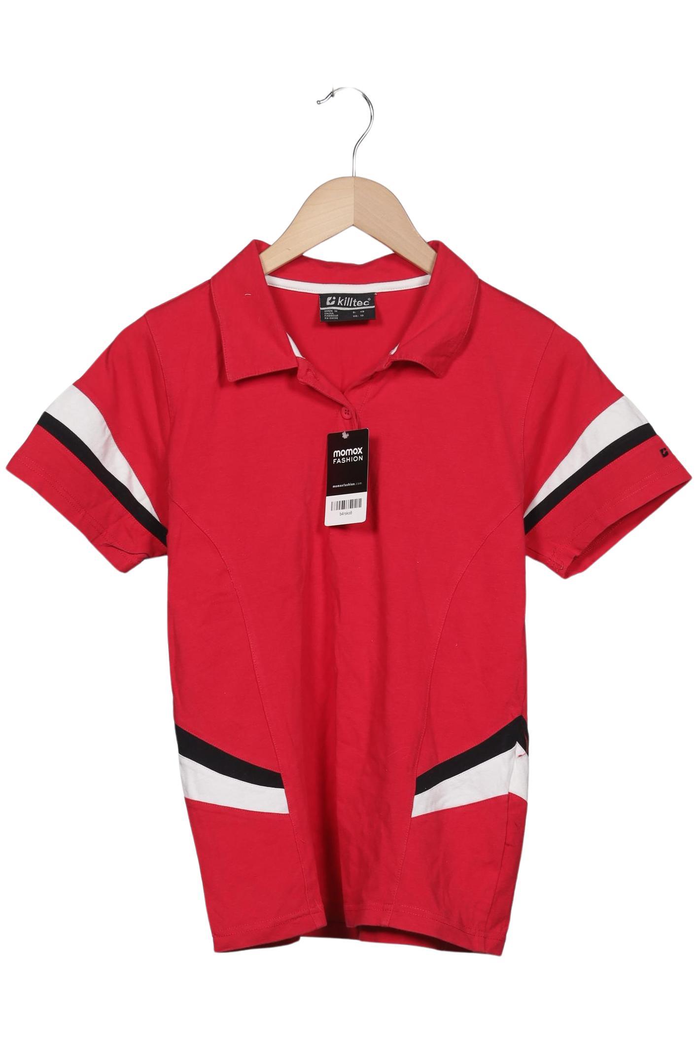 

killtec Damen Poloshirt, rot, Gr. 40