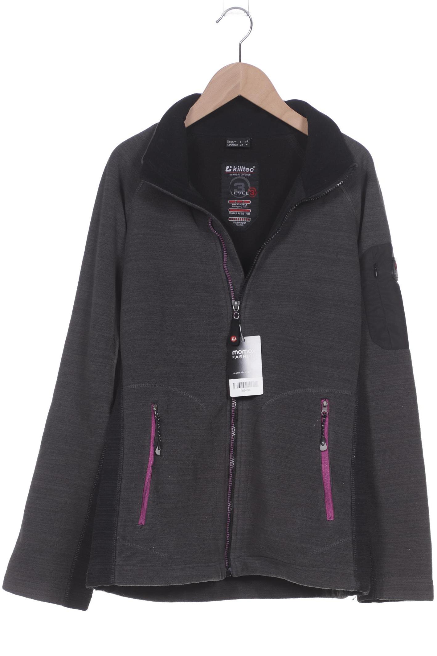 

killtec Damen Sweatshirt, grau, Gr. 36