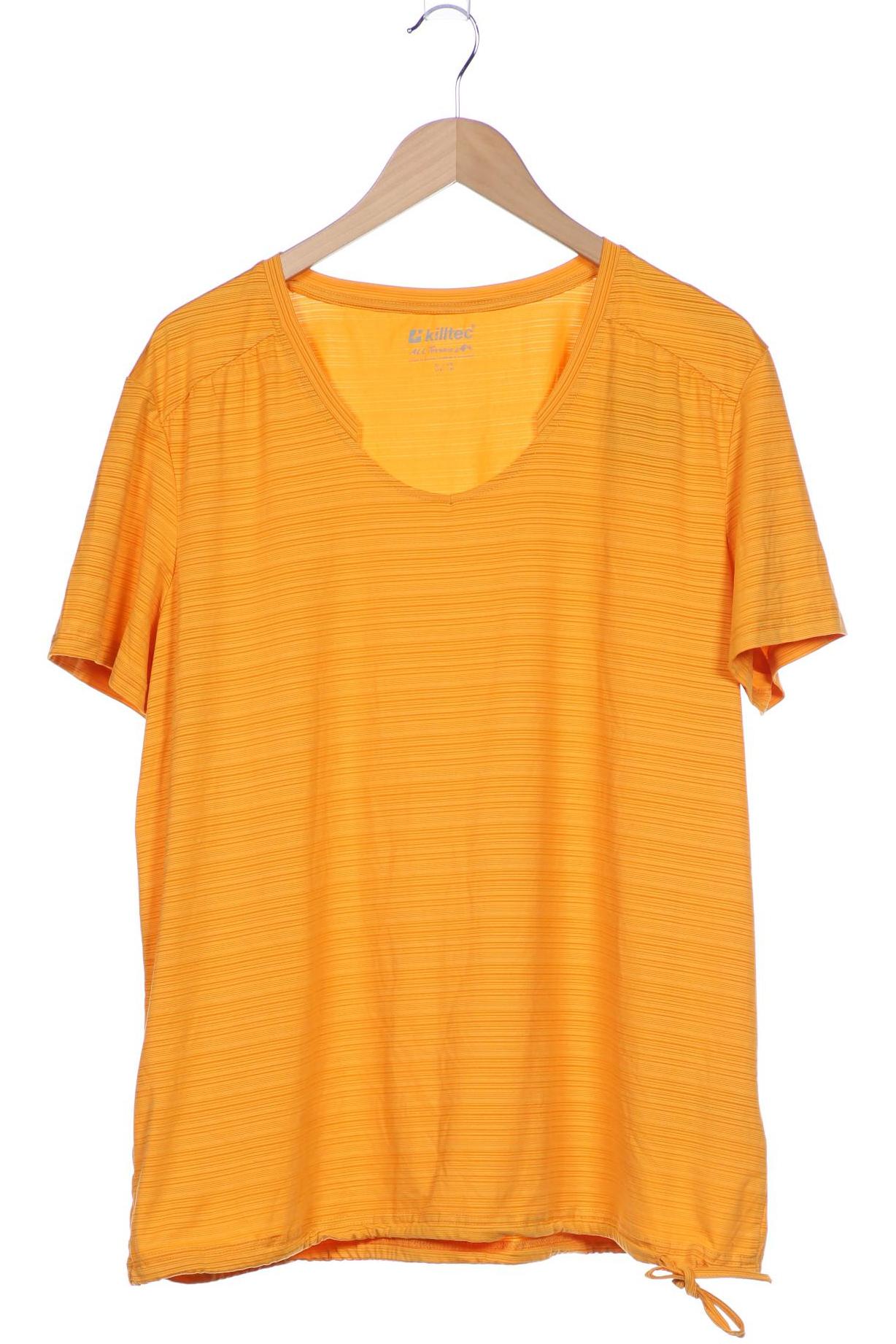 

killtec Damen T-Shirt, orange, Gr. 48