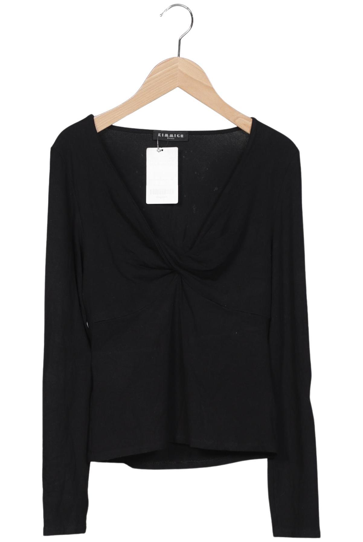 

Kimmich Trikot Damen Langarmshirt, schwarz, Gr. 38