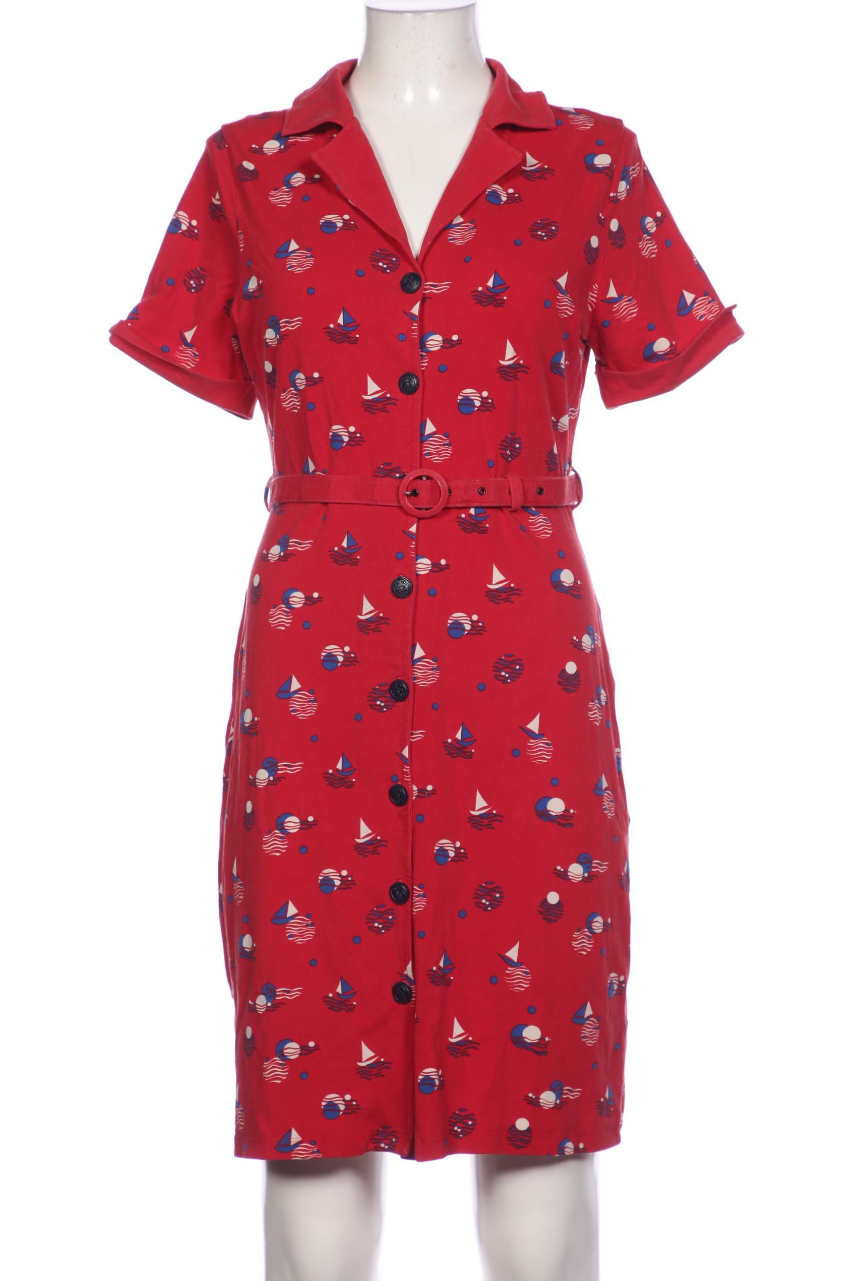 

King Louie Damen Kleid, rot, Gr. 42