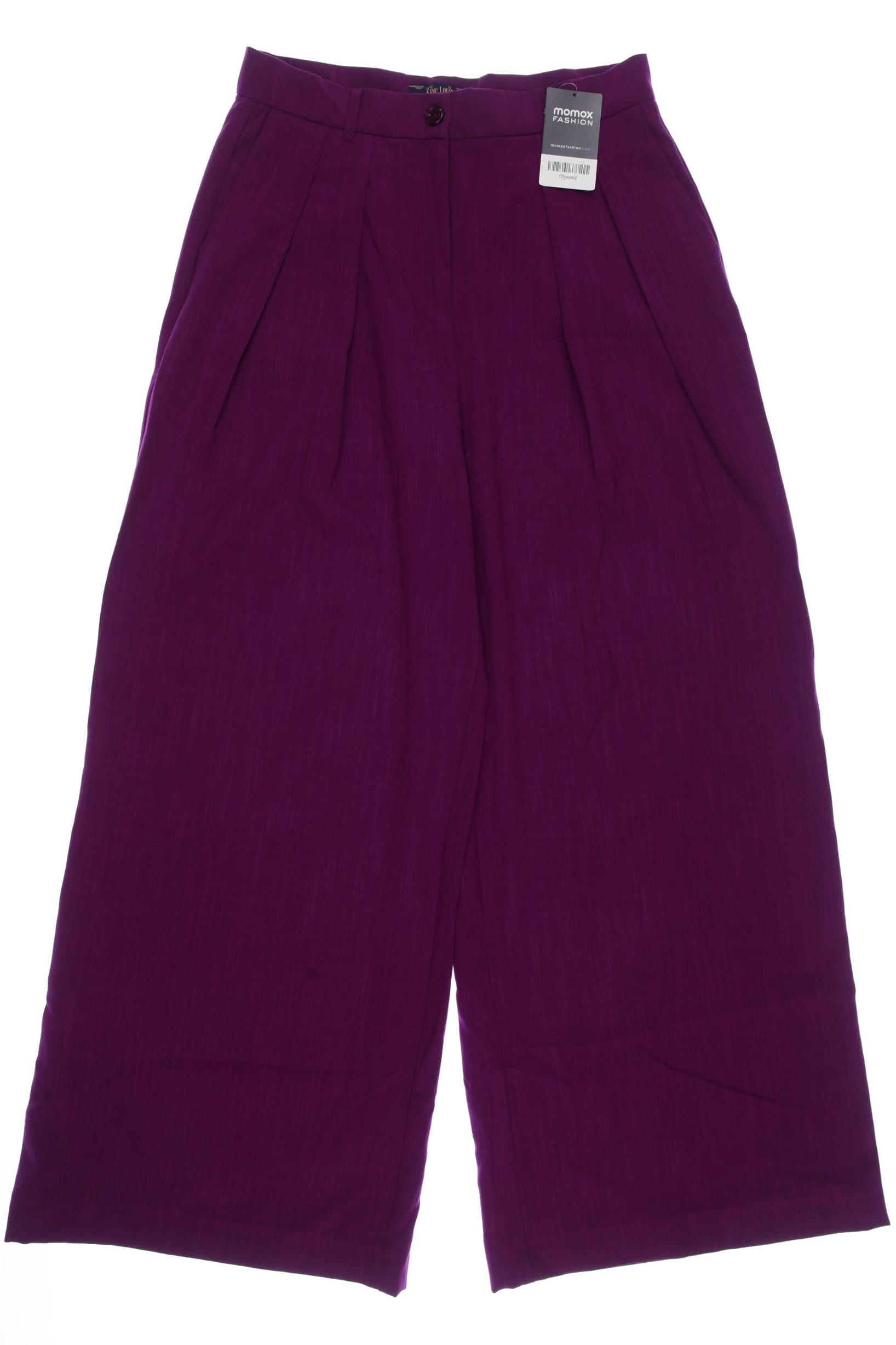 

King Louie Damen Stoffhose, flieder, Gr. 38