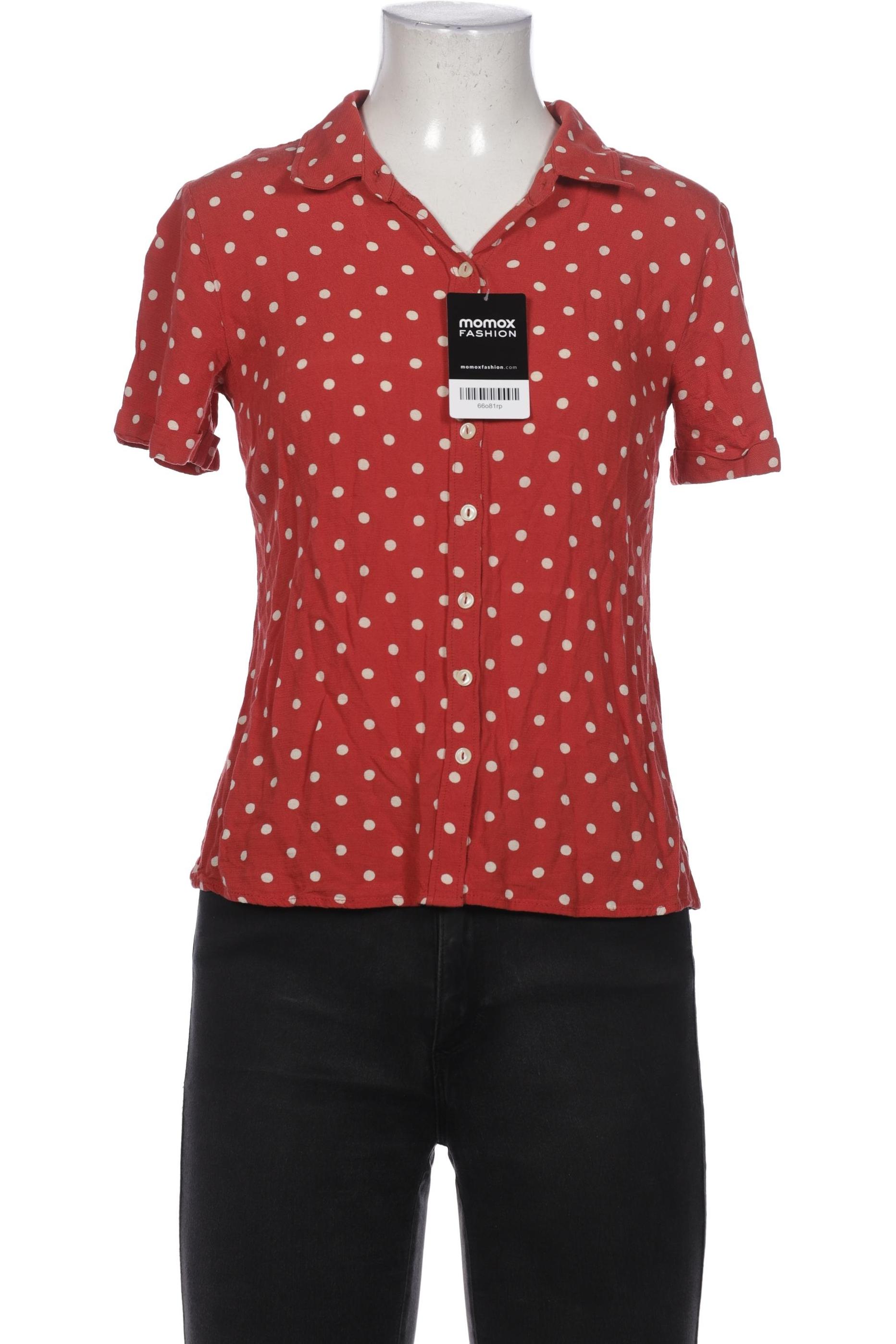 

King Louie Damen Bluse, rot, Gr. 36