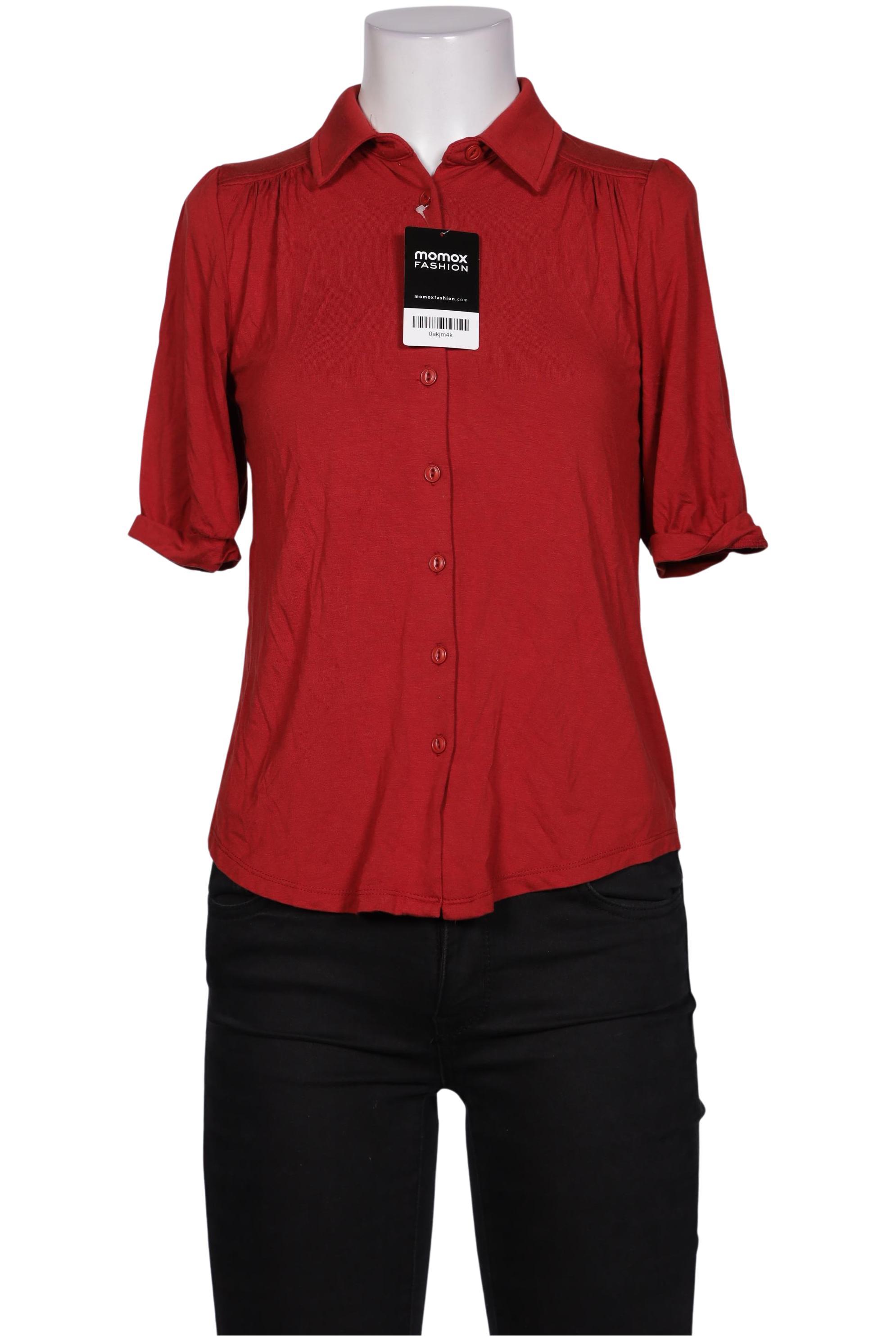 

King Louie Damen Bluse, rot, Gr. 36