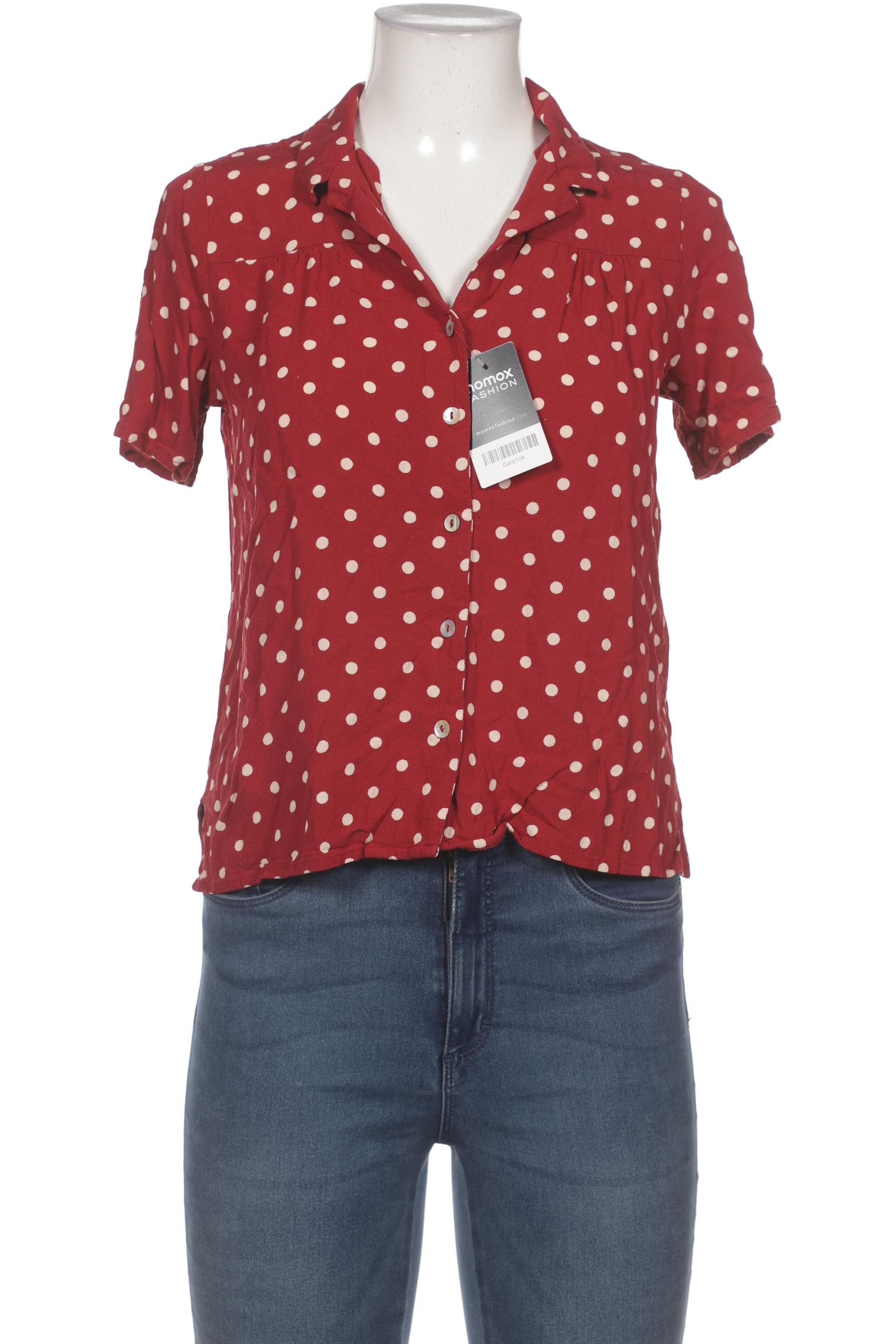 

King Louie Damen Bluse, rot, Gr. 38