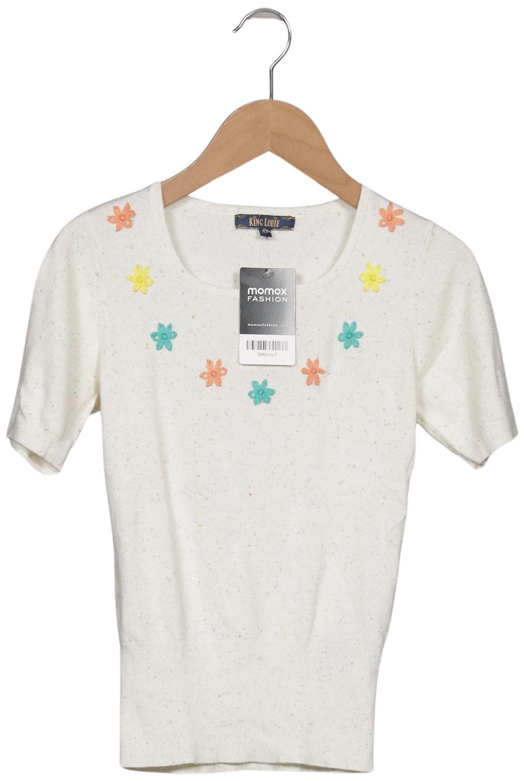 

King Louie Damen Pullover, cremeweiß, Gr. 34