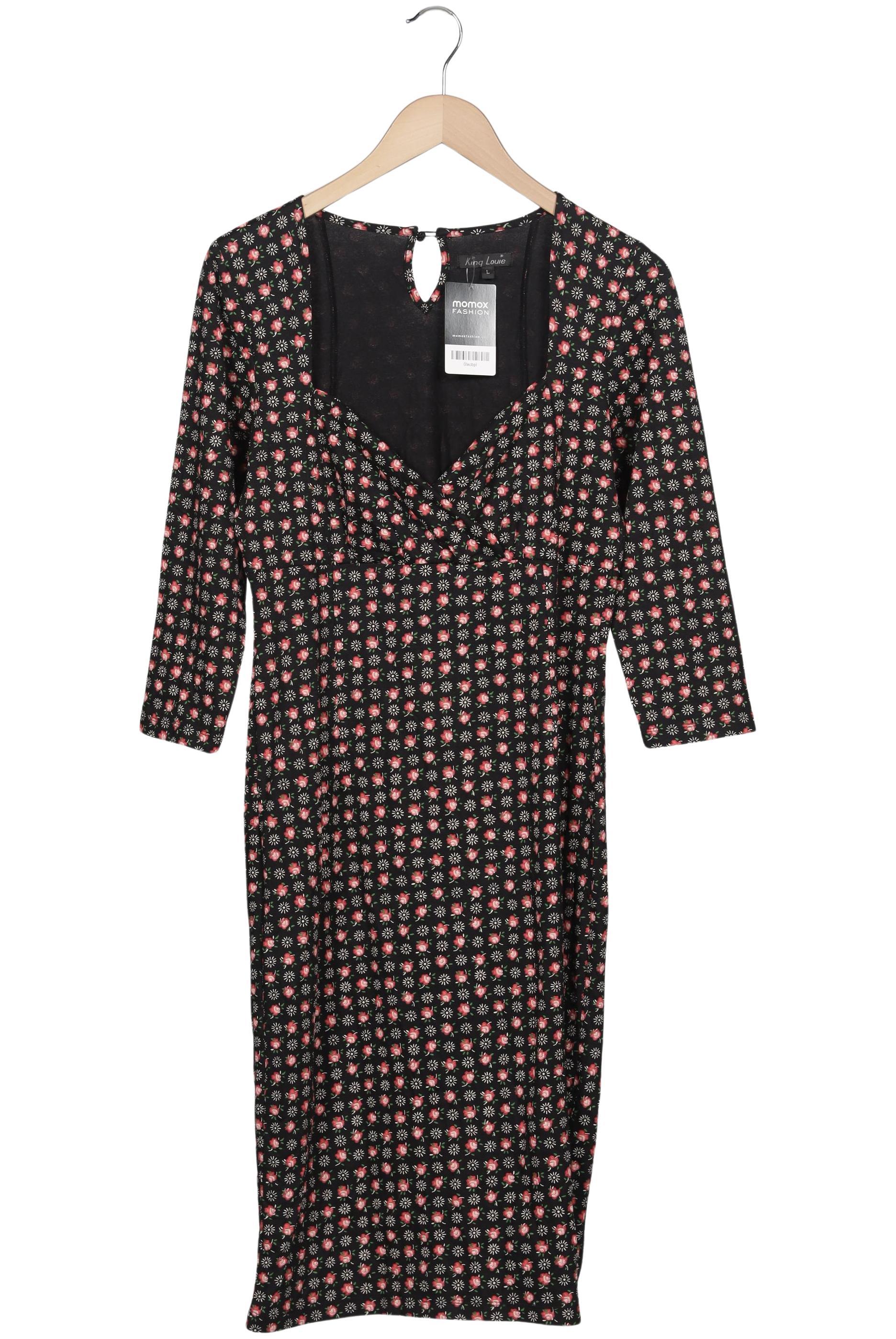 

King Louie Damen Kleid, schwarz, Gr. 42
