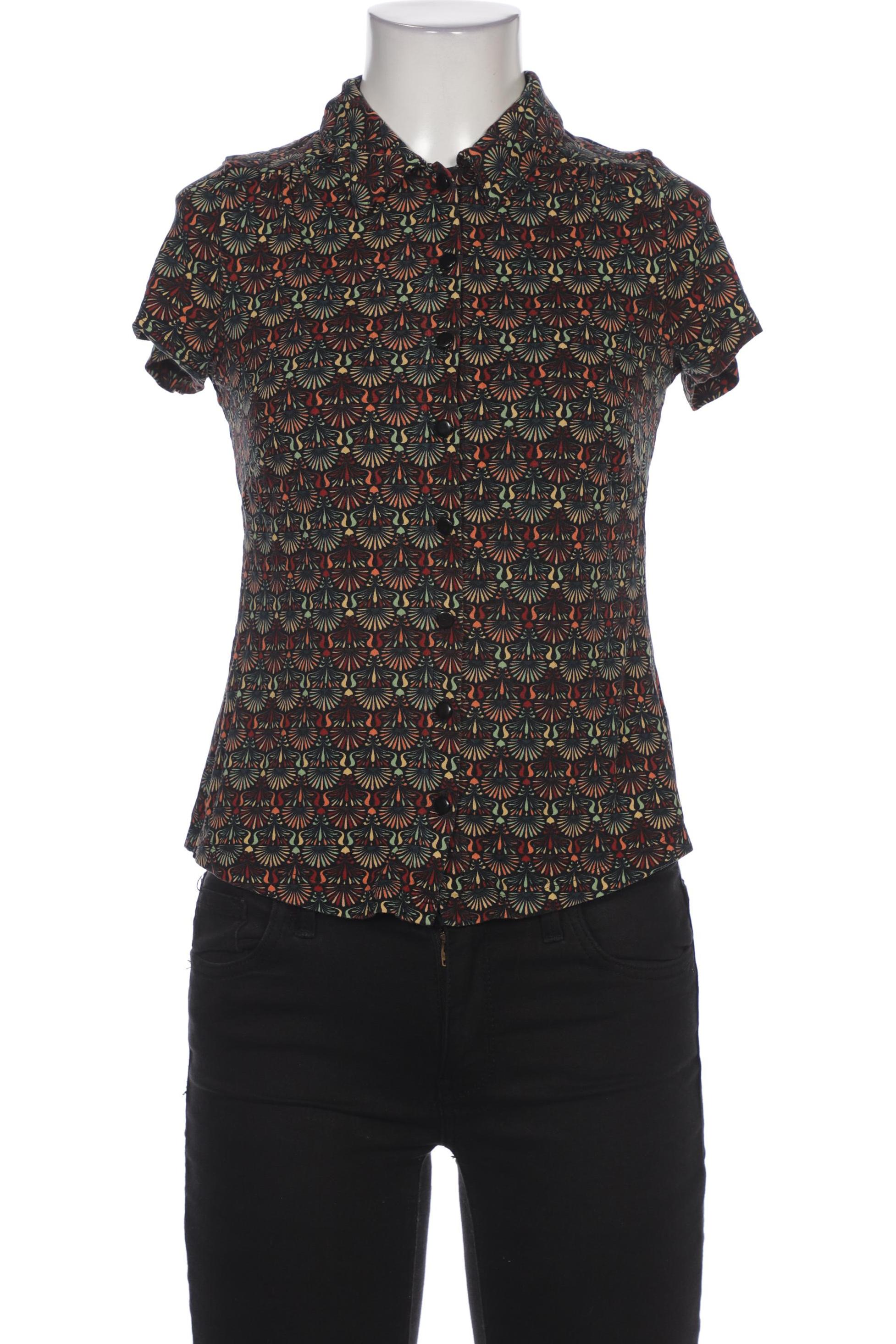 

King Louie Damen Bluse, mehrfarbig, Gr. 36
