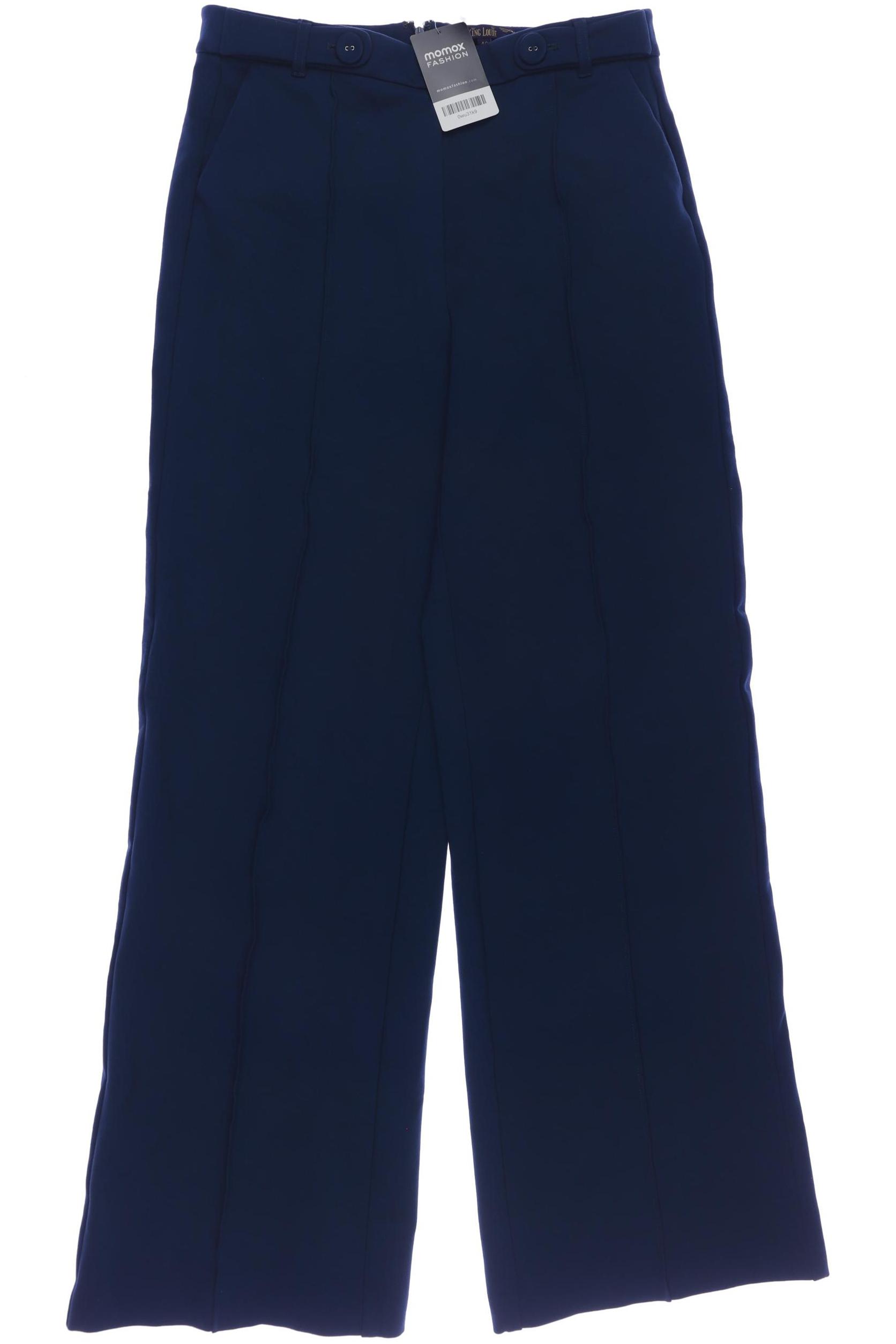 

King Louie Damen Stoffhose, blau, Gr. 40