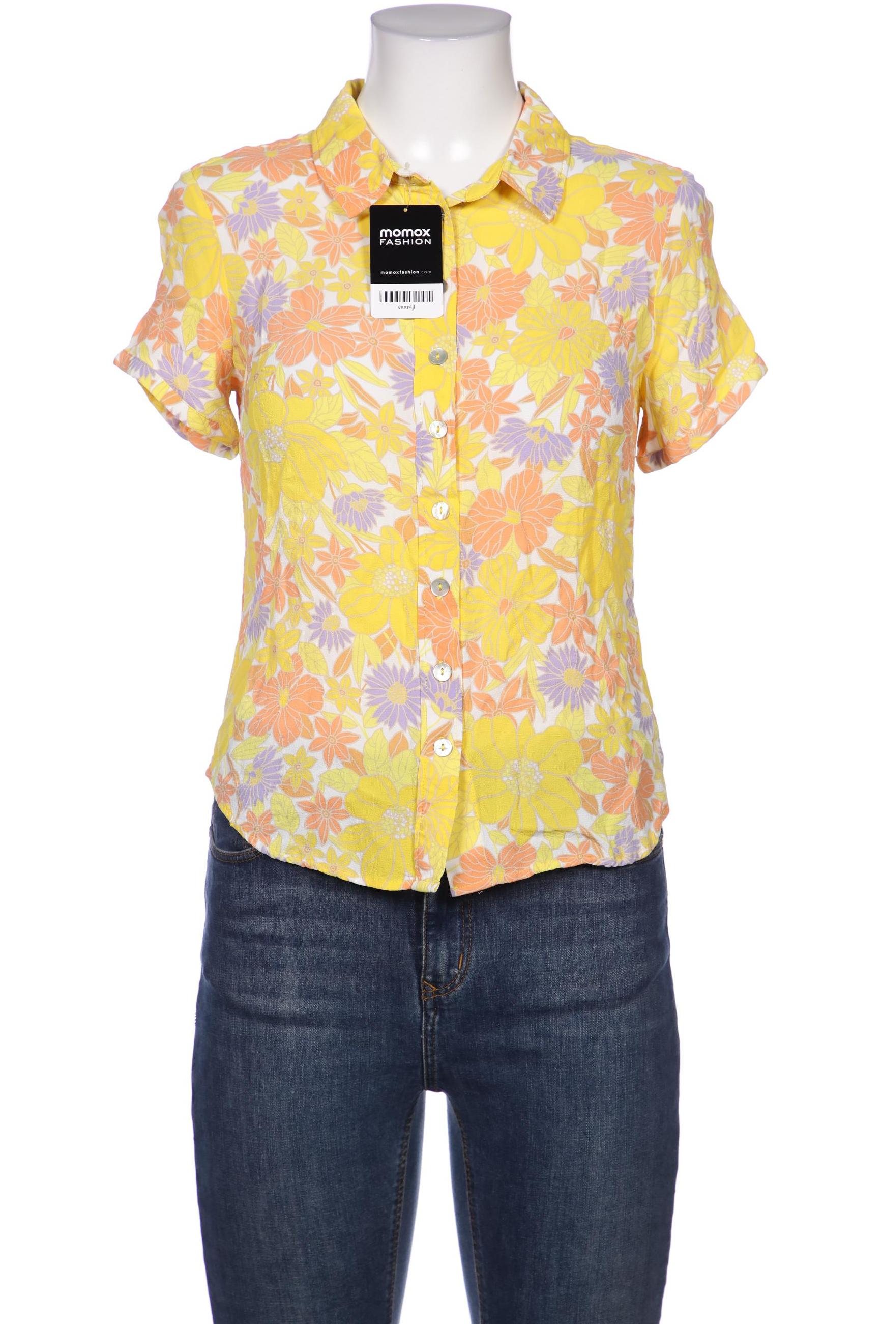 

King Louie Damen Bluse, gelb, Gr. 36