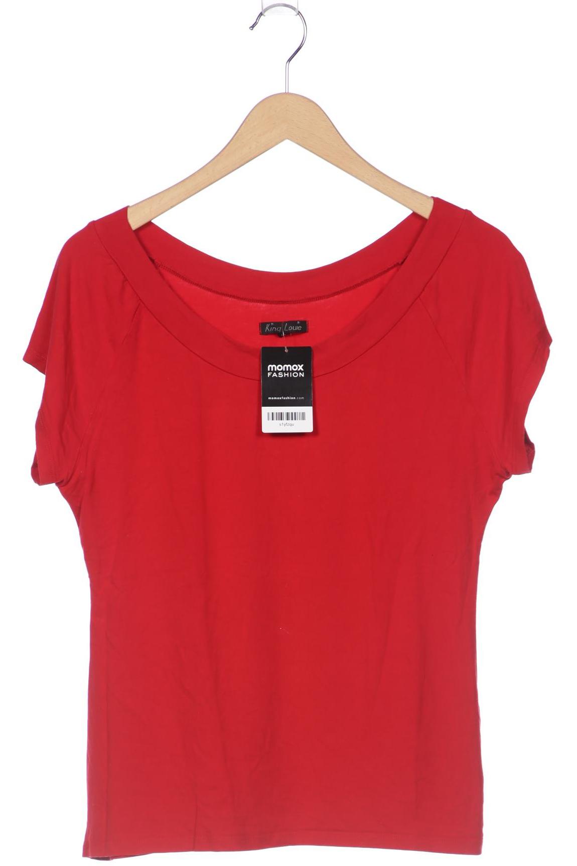 

King Louie Damen T-Shirt, rot, Gr. 44