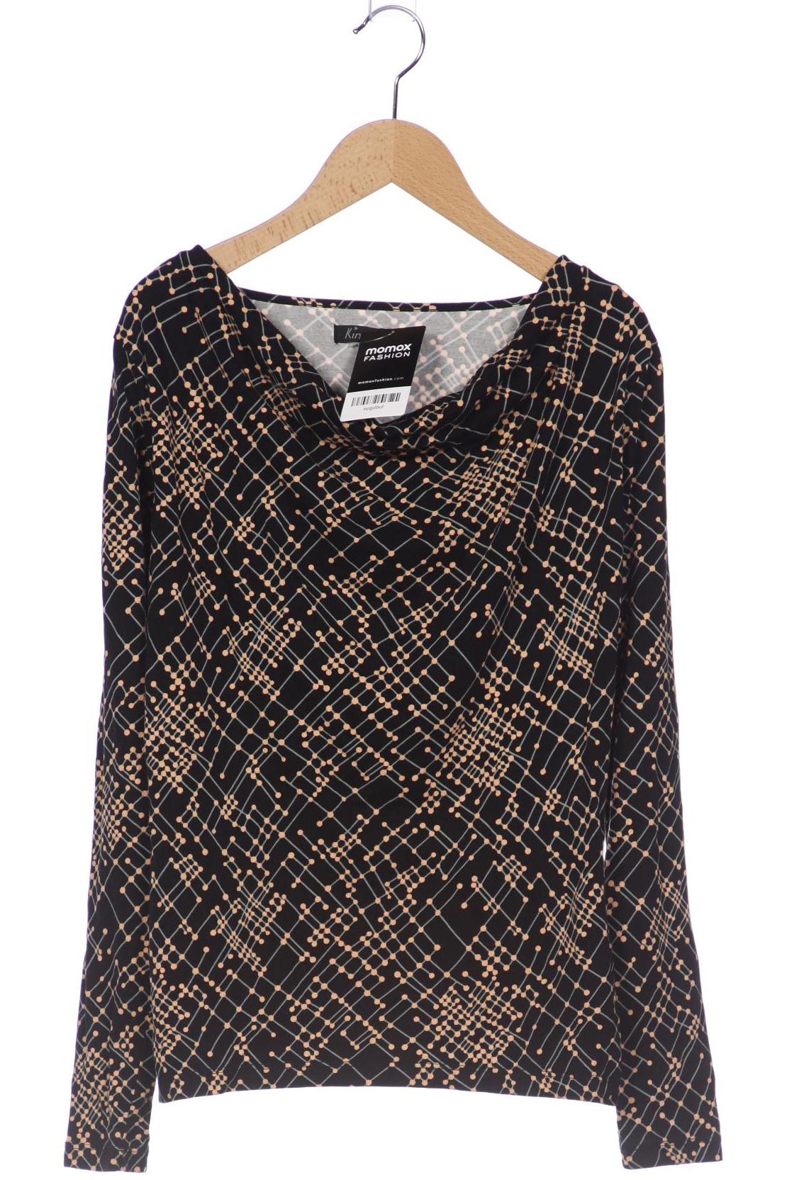 

King Louie Damen Langarmshirt, schwarz, Gr. 36