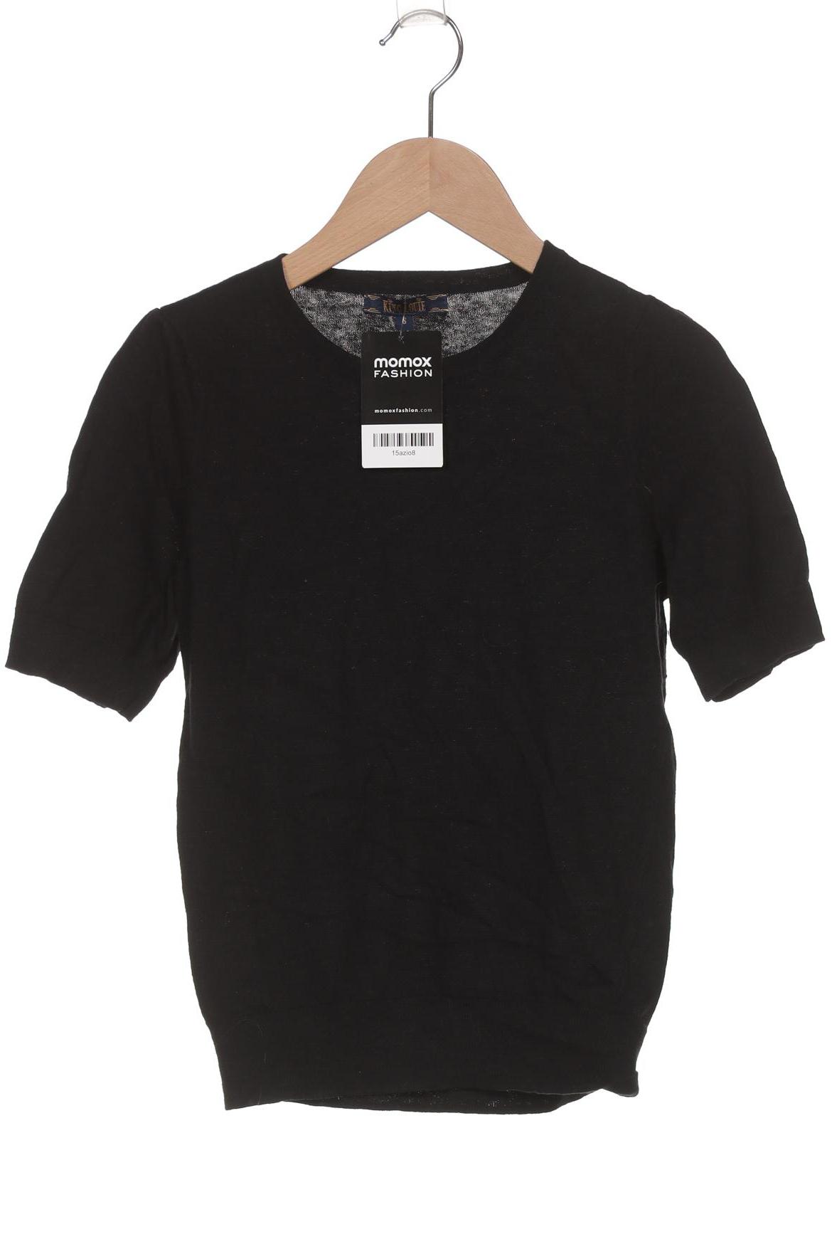 

King Louie Damen T-Shirt, schwarz, Gr. 36
