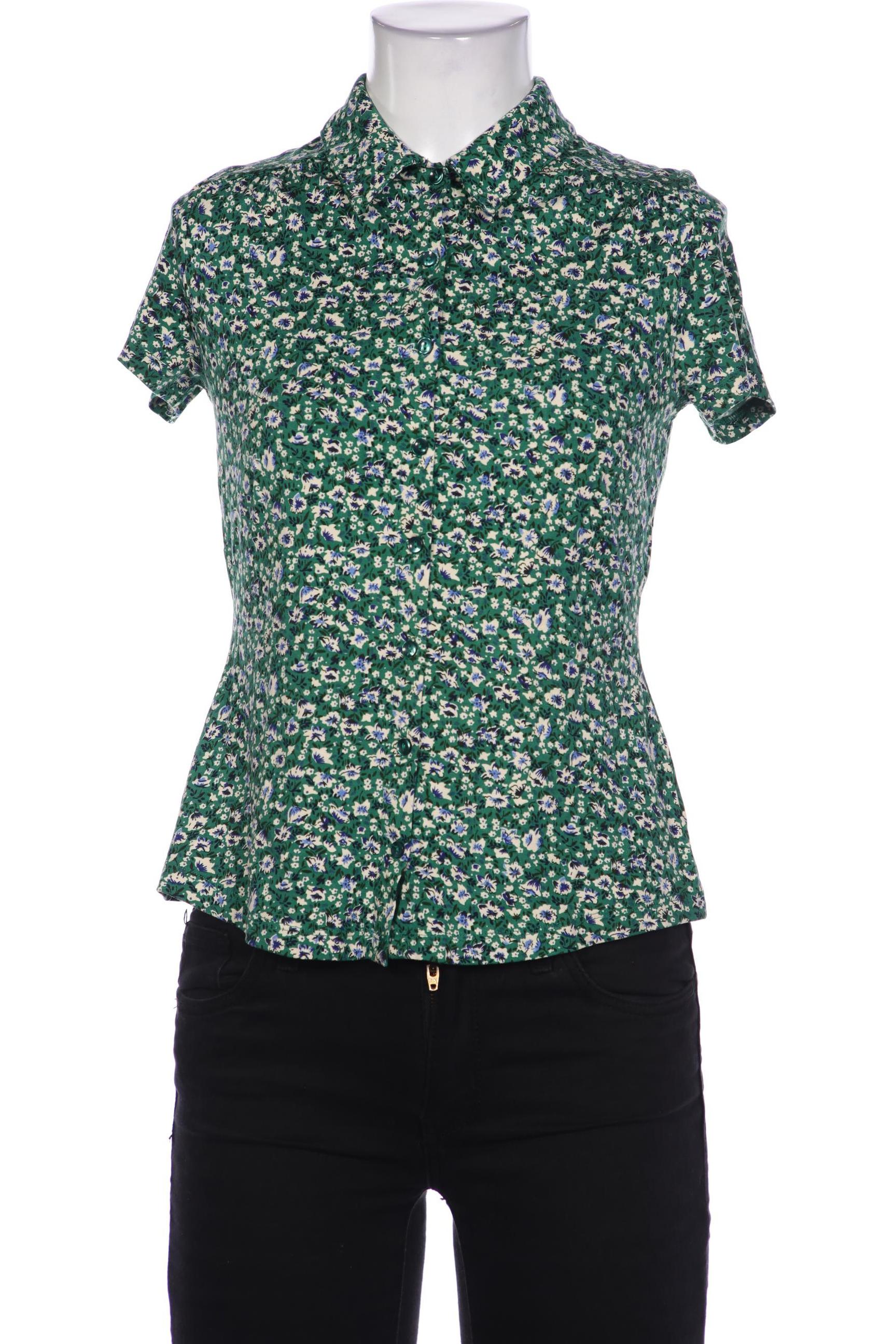 

King Louie Damen Bluse, grün, Gr. 36