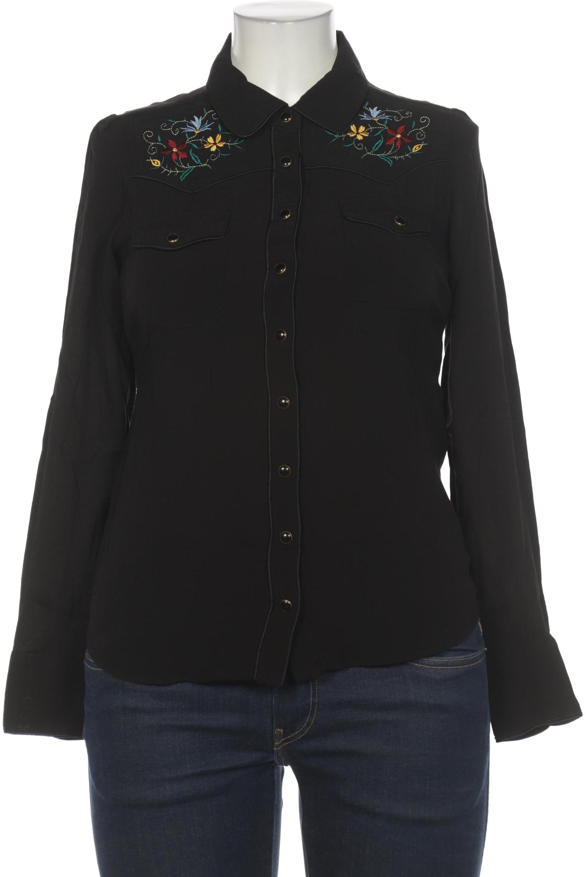 

KING LOUIE Damen Bluse, schwarz
