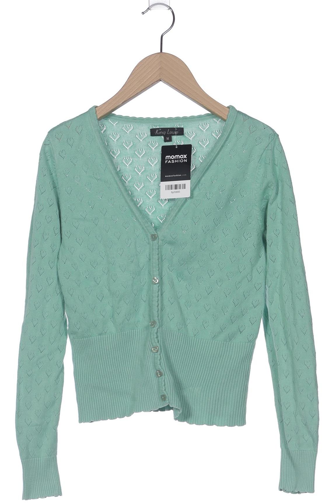 

King Louie Damen Strickjacke, hellgrün, Gr. 38