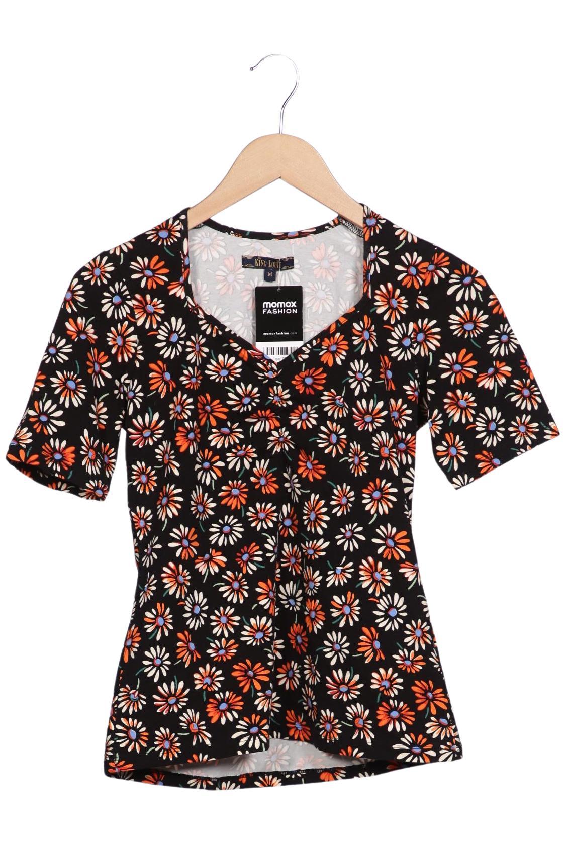 

King Louie Damen T-Shirt, schwarz, Gr. 38