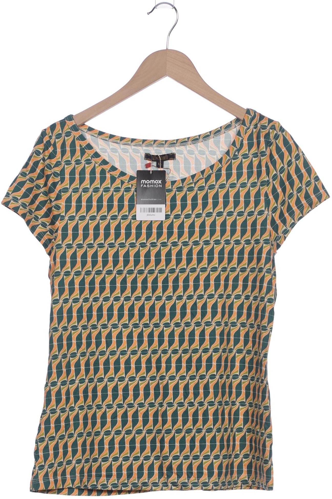 

King Louie Damen T-Shirt, türkis, Gr. 44