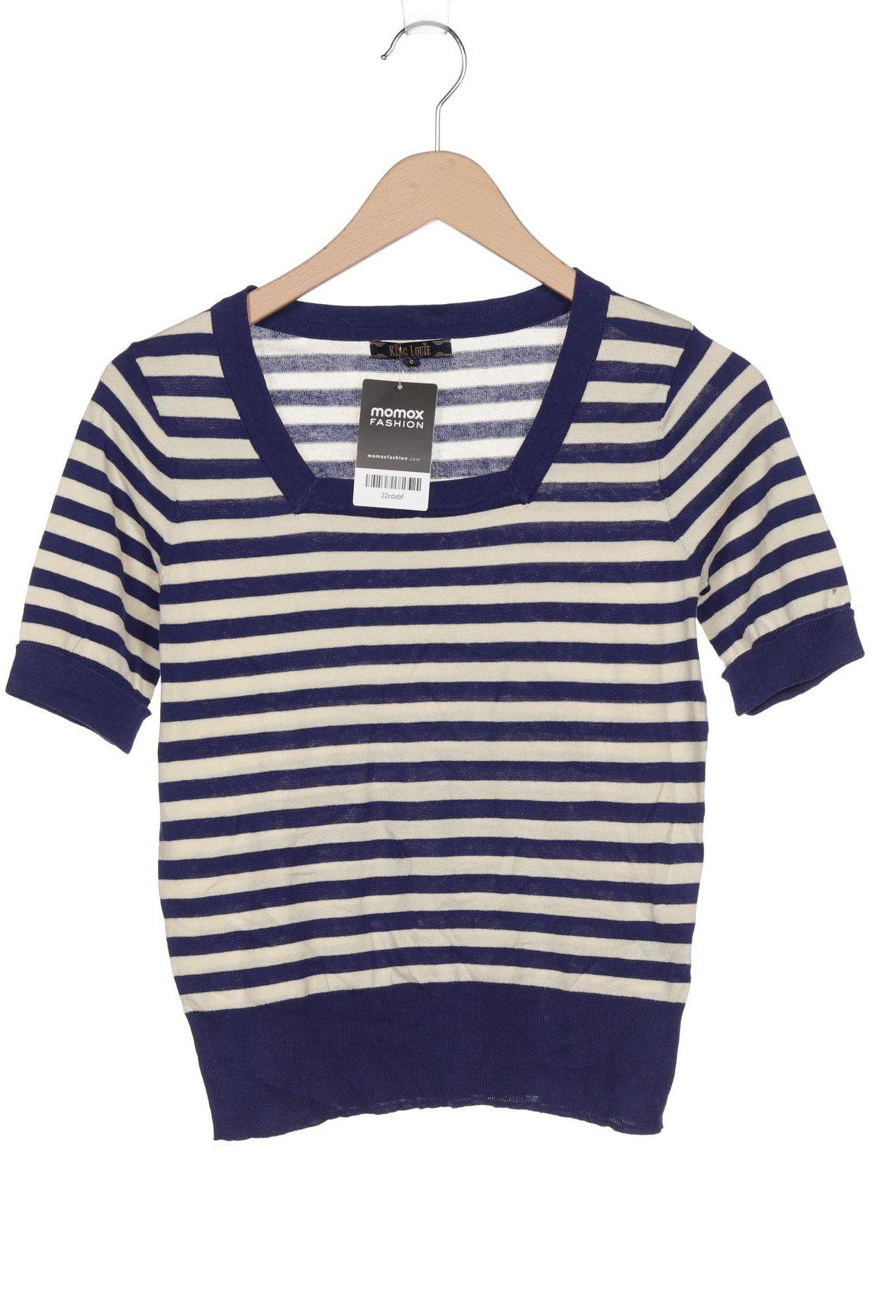 

King Louie Damen Pullover, blau, Gr. 36