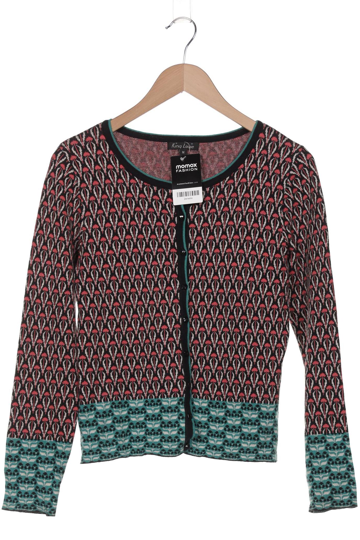 

King Louie Damen Strickjacke, mehrfarbig, Gr. 38