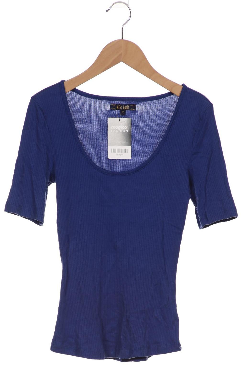 

King Louie Damen T-Shirt, blau, Gr. 36
