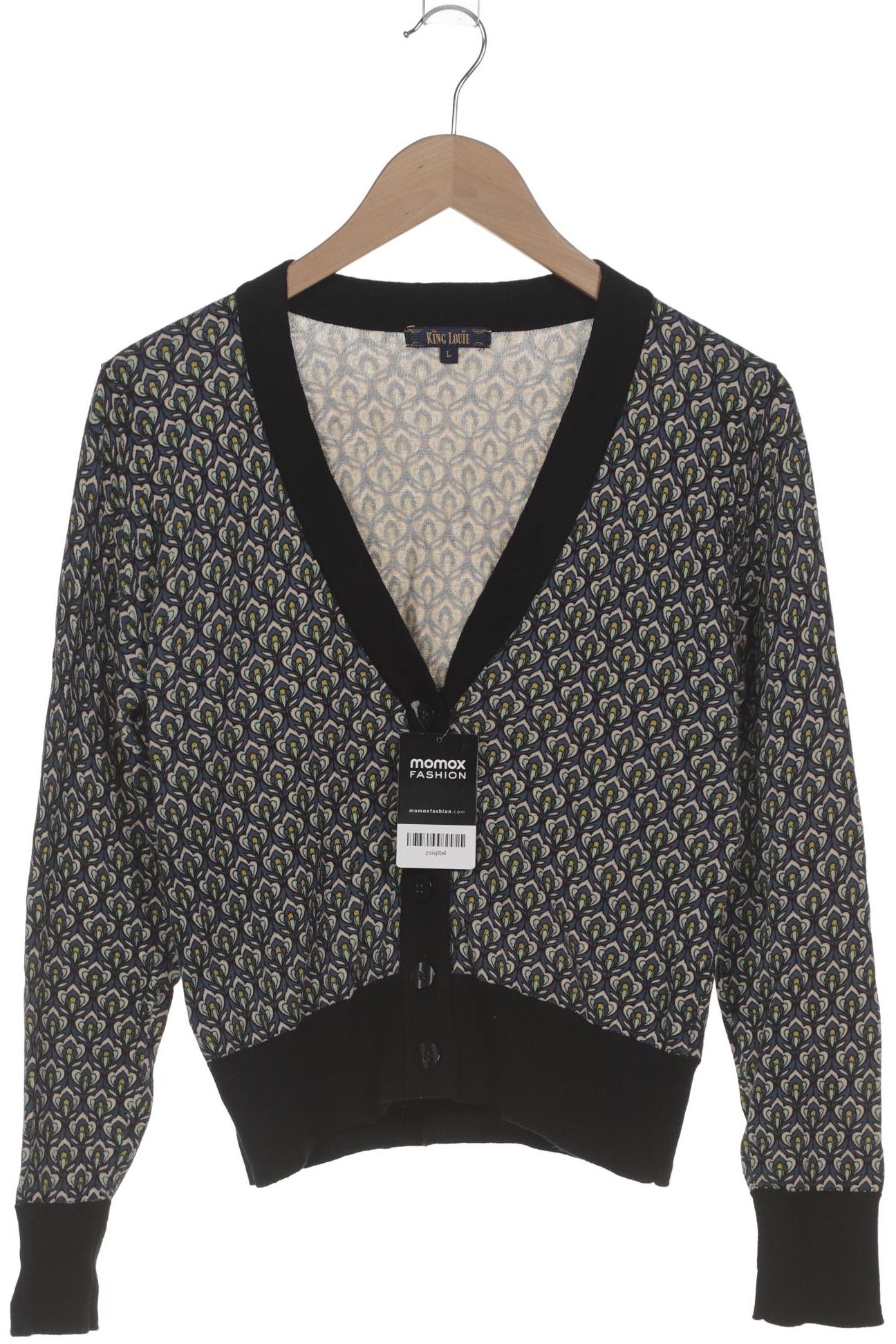 

King Louie Damen Strickjacke, mehrfarbig, Gr. 42