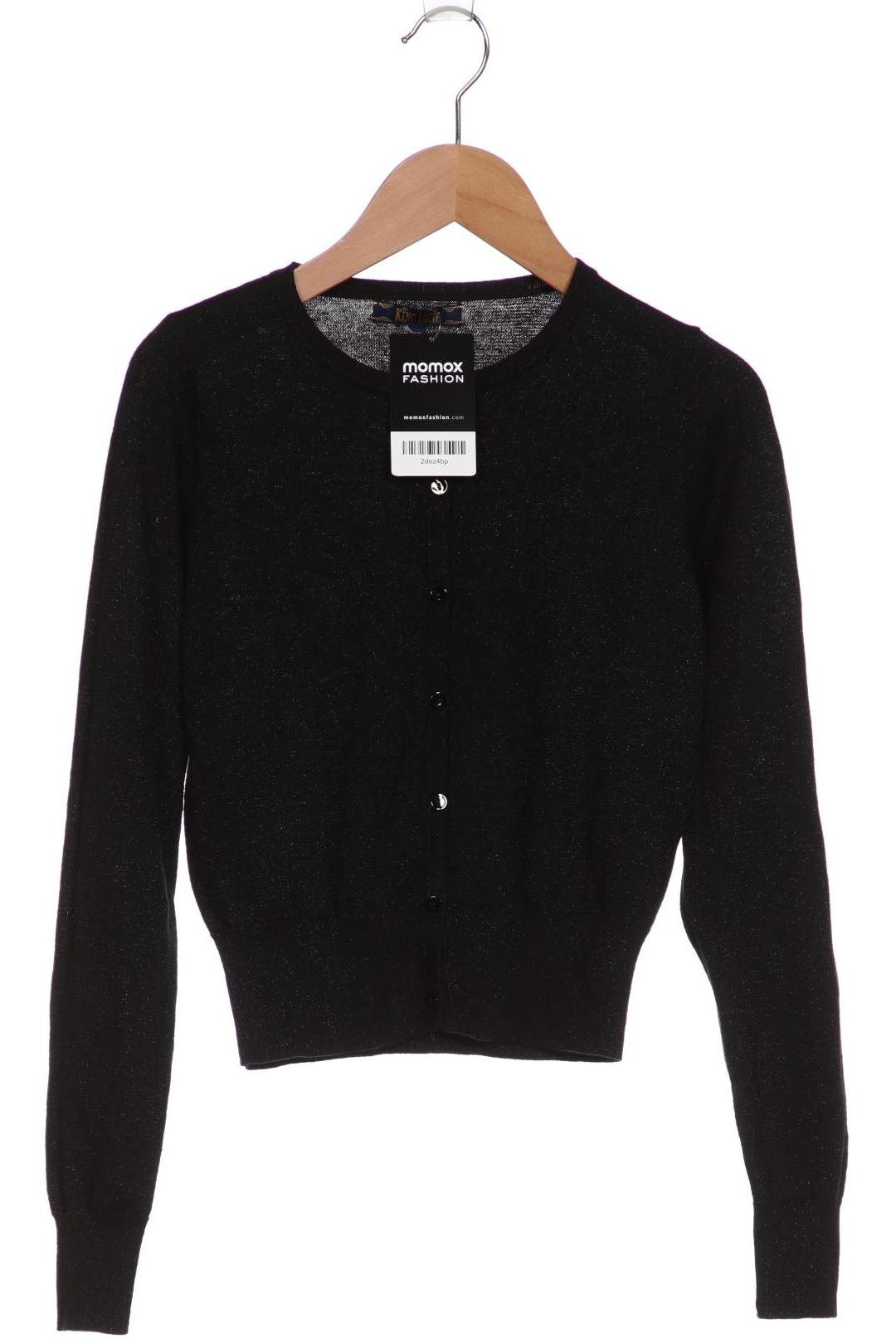 

King Louie Damen Strickjacke, schwarz, Gr. 34