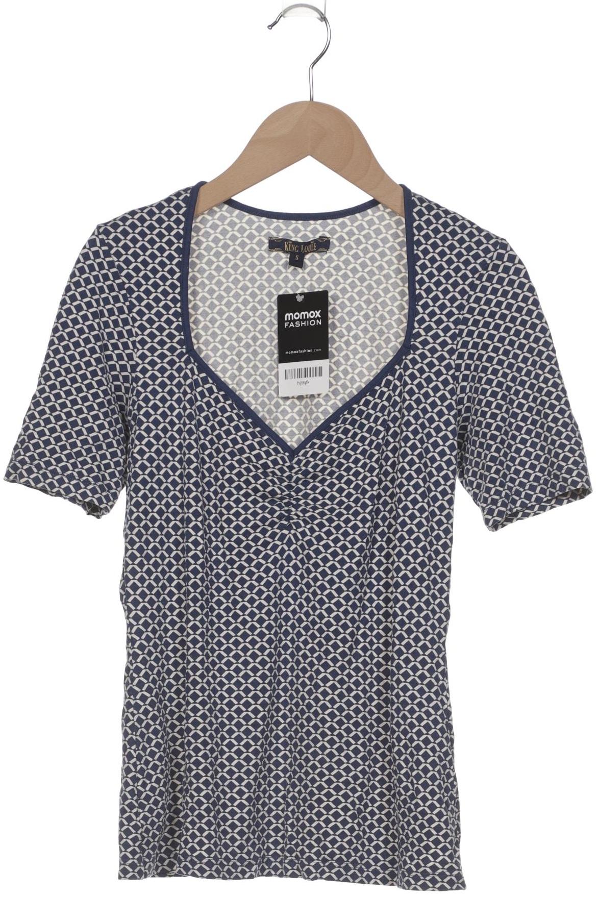 

King Louie Damen T-Shirt, blau, Gr. 36