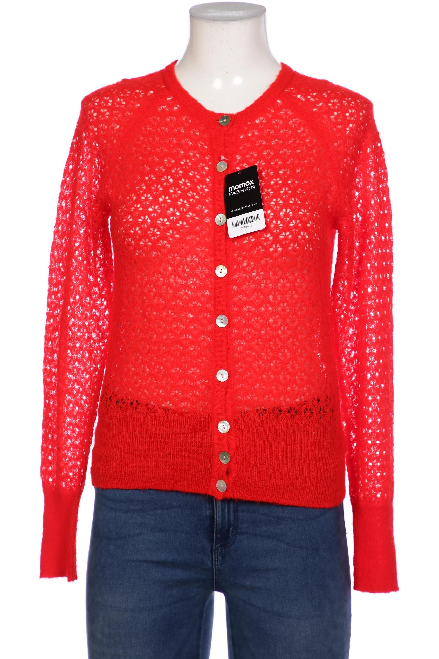 

King Louie Damen Strickjacke, rot, Gr. 42