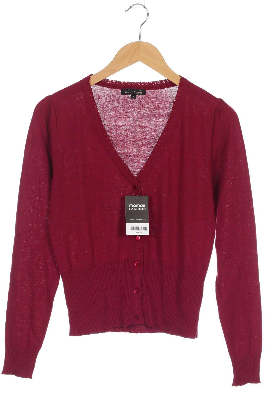 

King Louie Damen Strickjacke, pink, Gr. 36