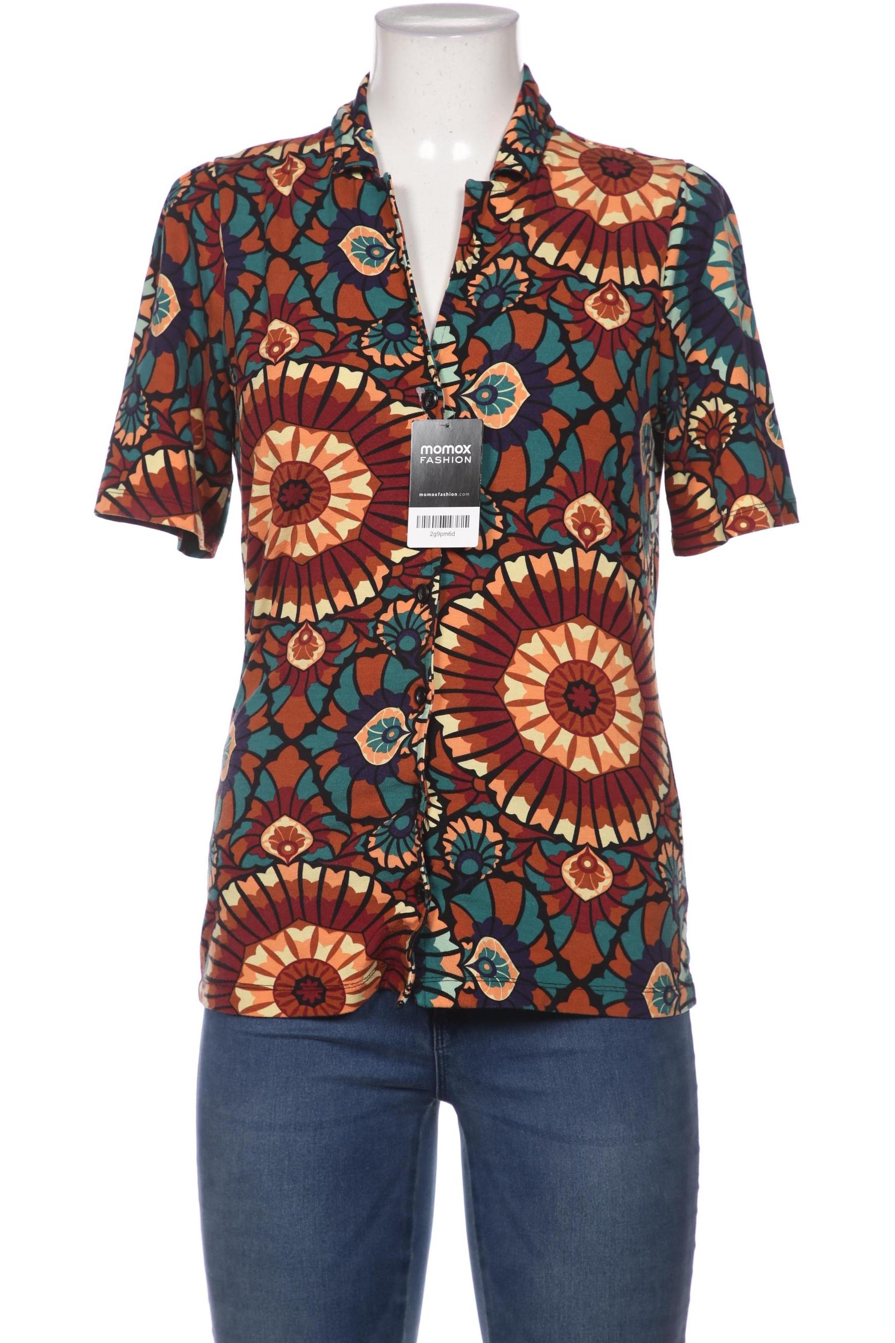 

King Louie Damen Bluse, mehrfarbig, Gr. 38