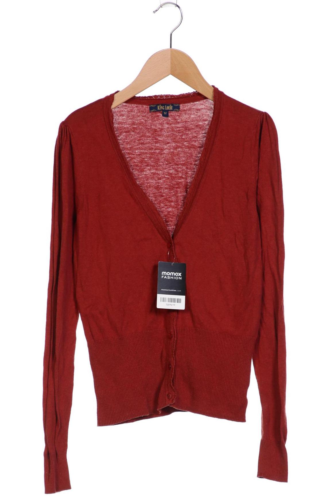 

King Louie Damen Strickjacke, orange, Gr. 38